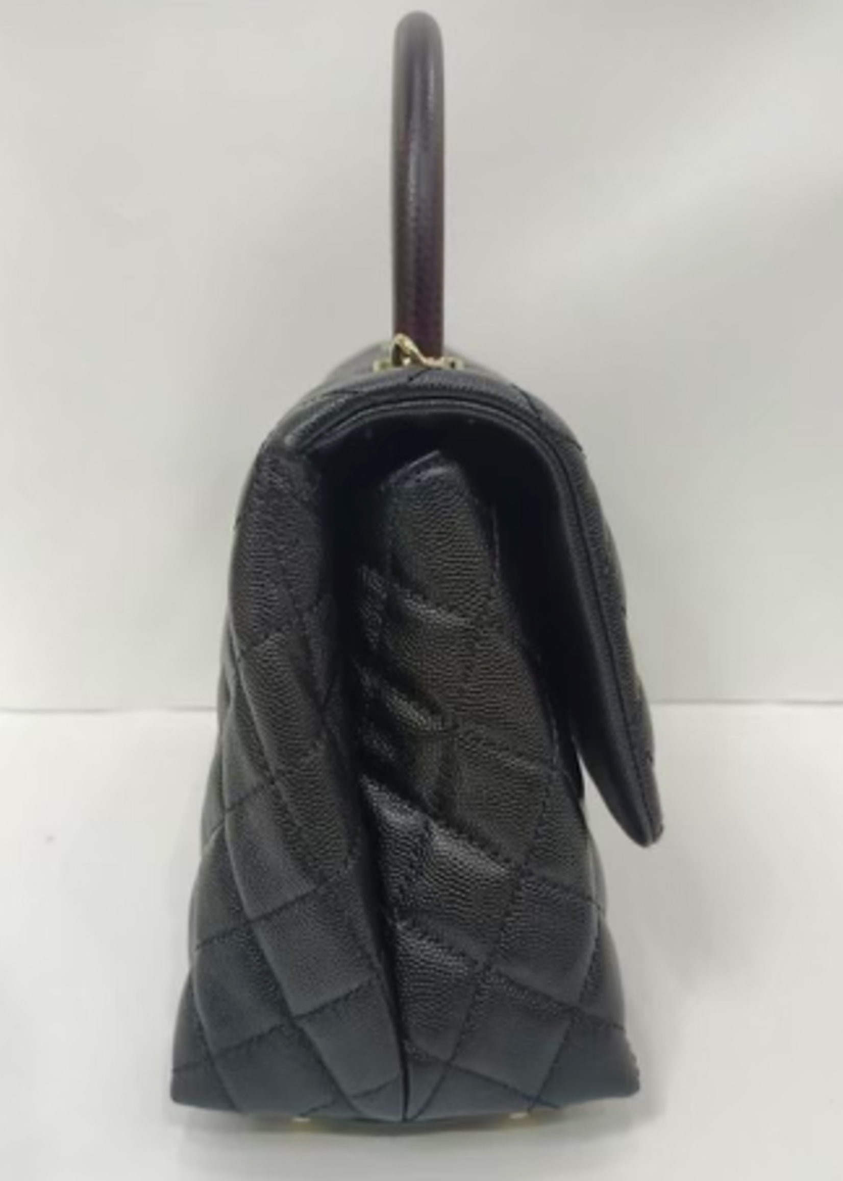 Chanel SOLD - Chanel Caviar Coco Lizard Handle