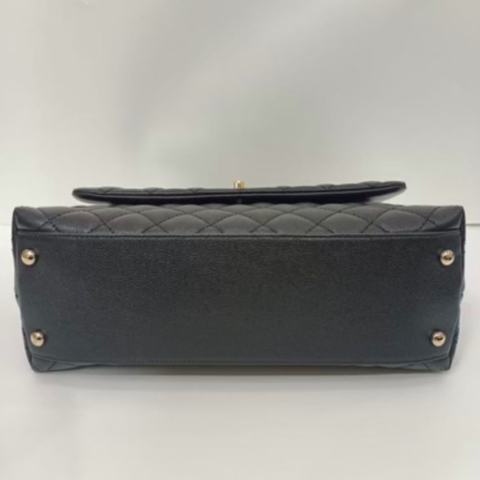Chanel SOLD - Chanel Caviar Coco Lizard Handle