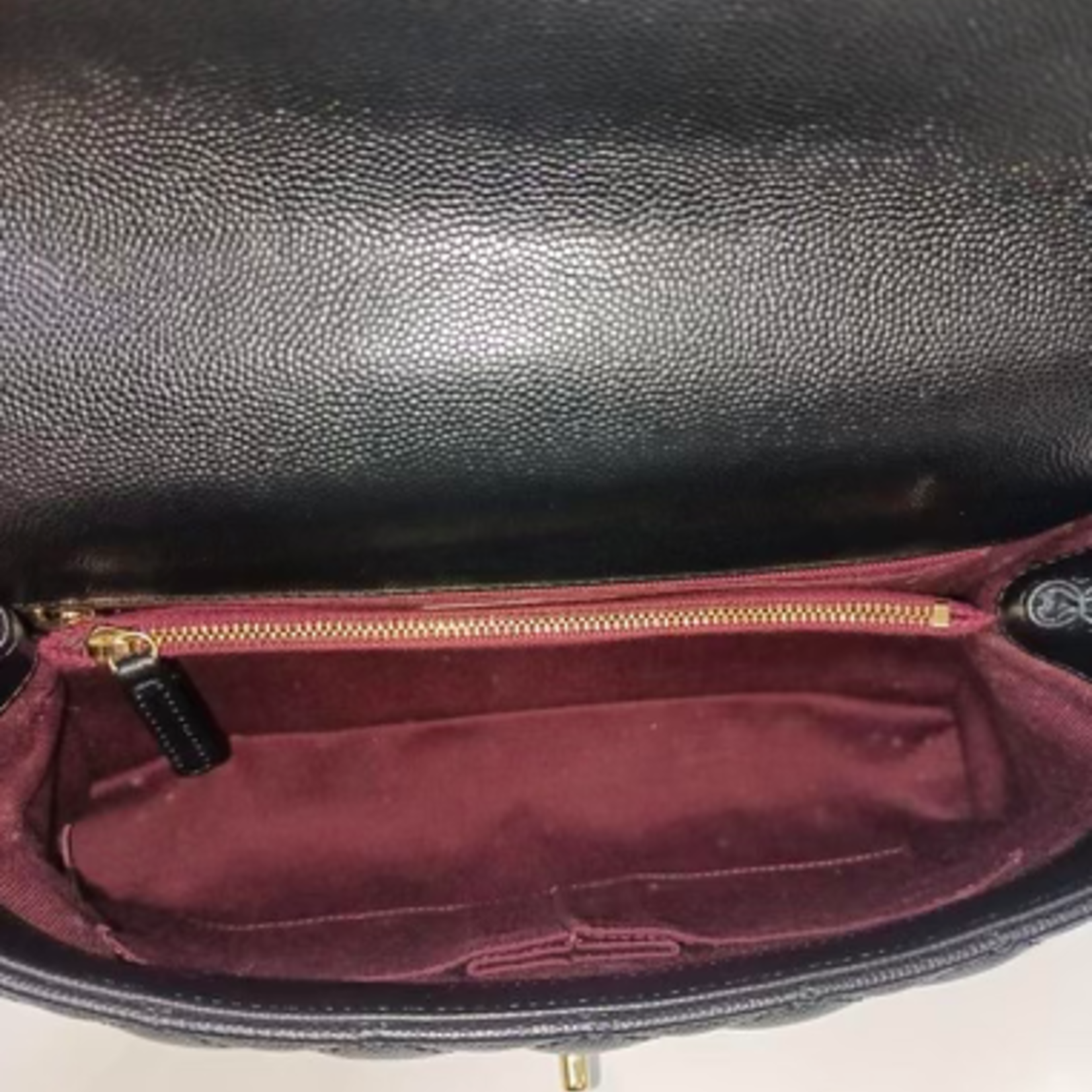 Chanel SOLD - Chanel Caviar Coco Lizard Handle