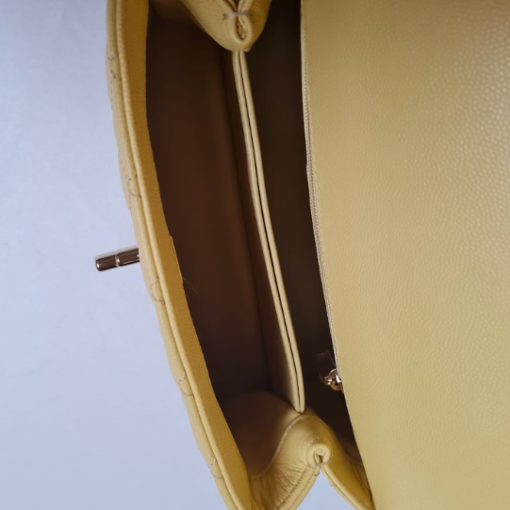 Chanel Chanel Mini Coco Handle Yellow (BNIB)