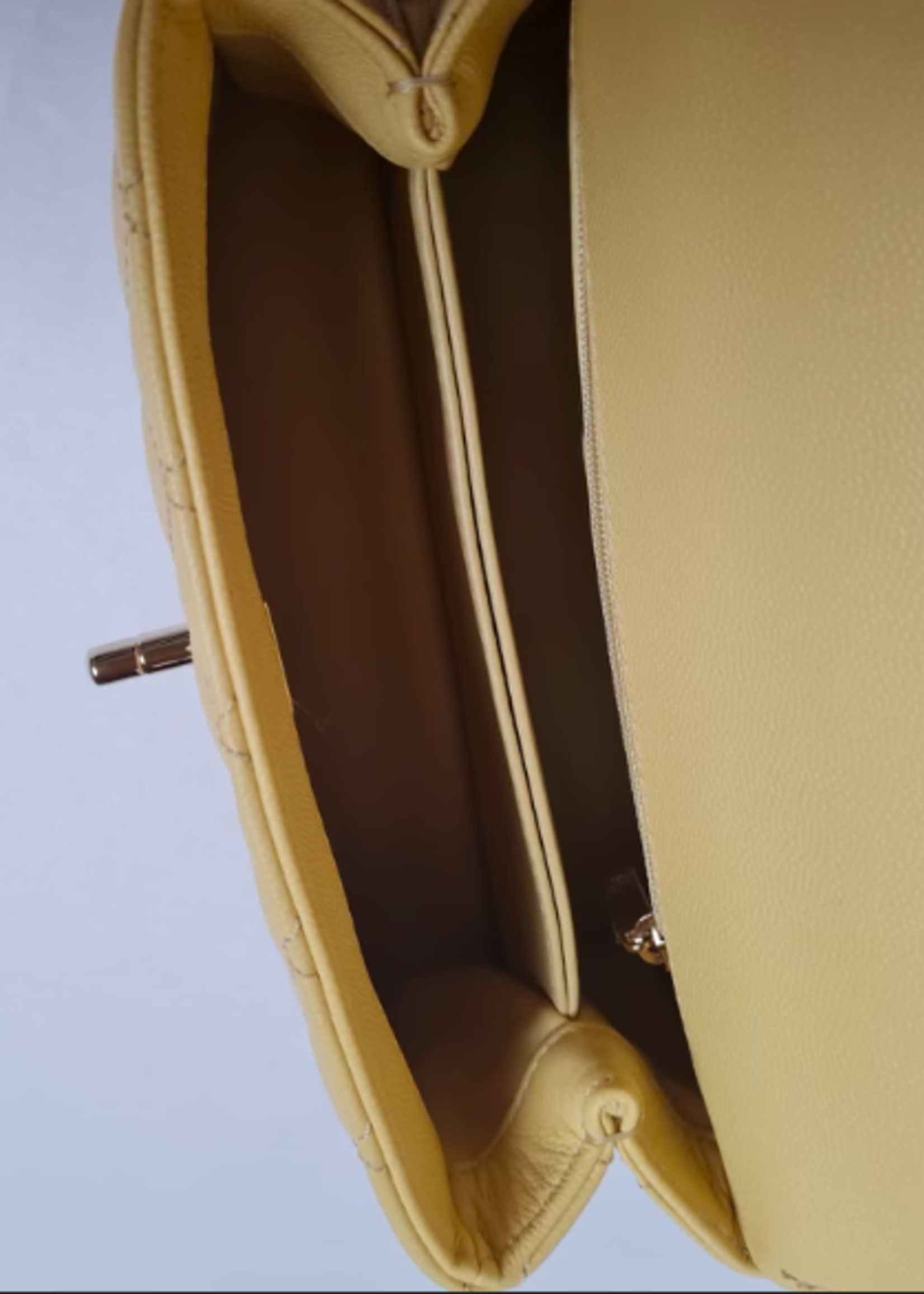 Chanel Chanel Mini Coco Handle Yellow (BNIB)