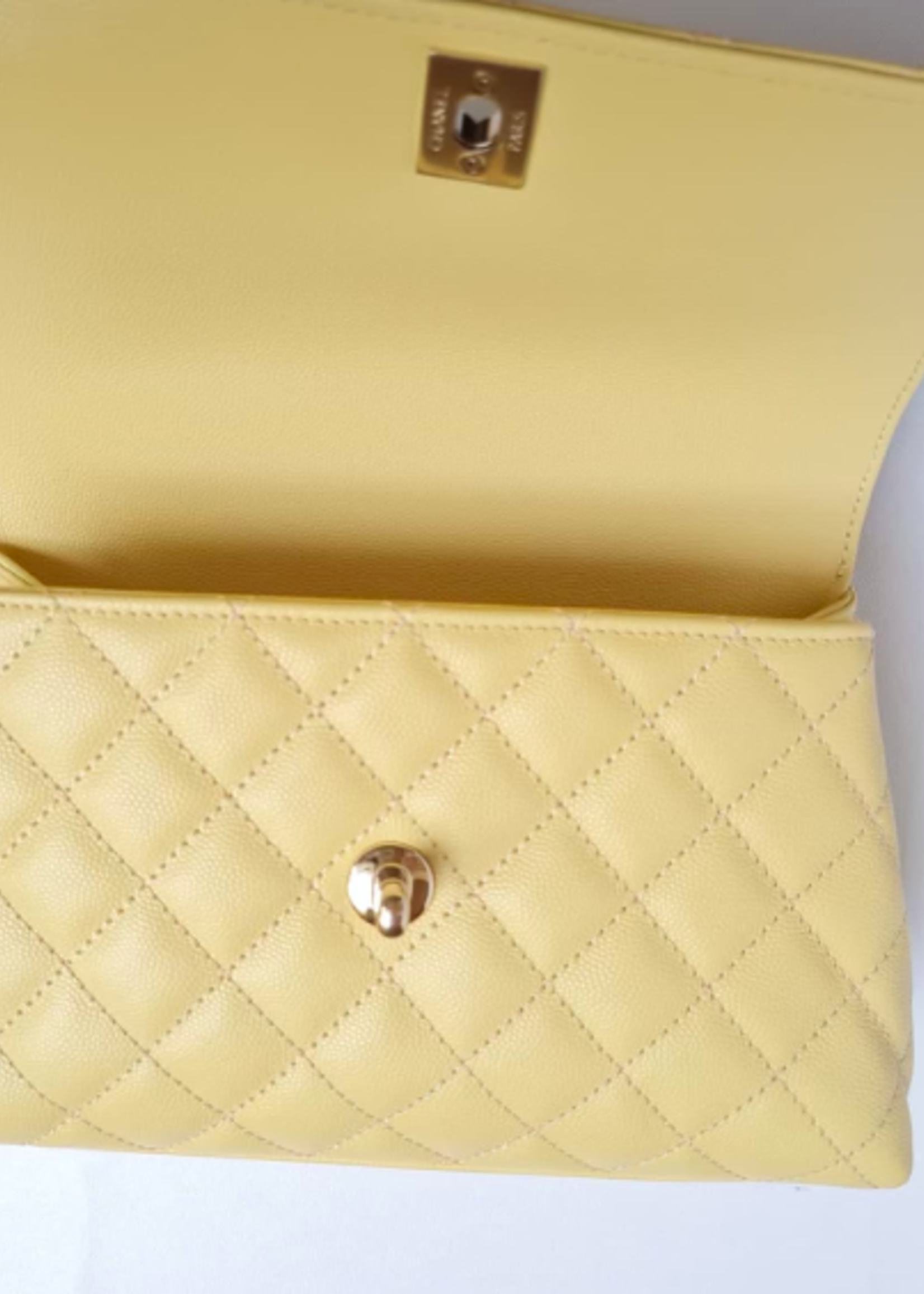 Chanel Chanel Mini Coco Handle Yellow (BNIB)