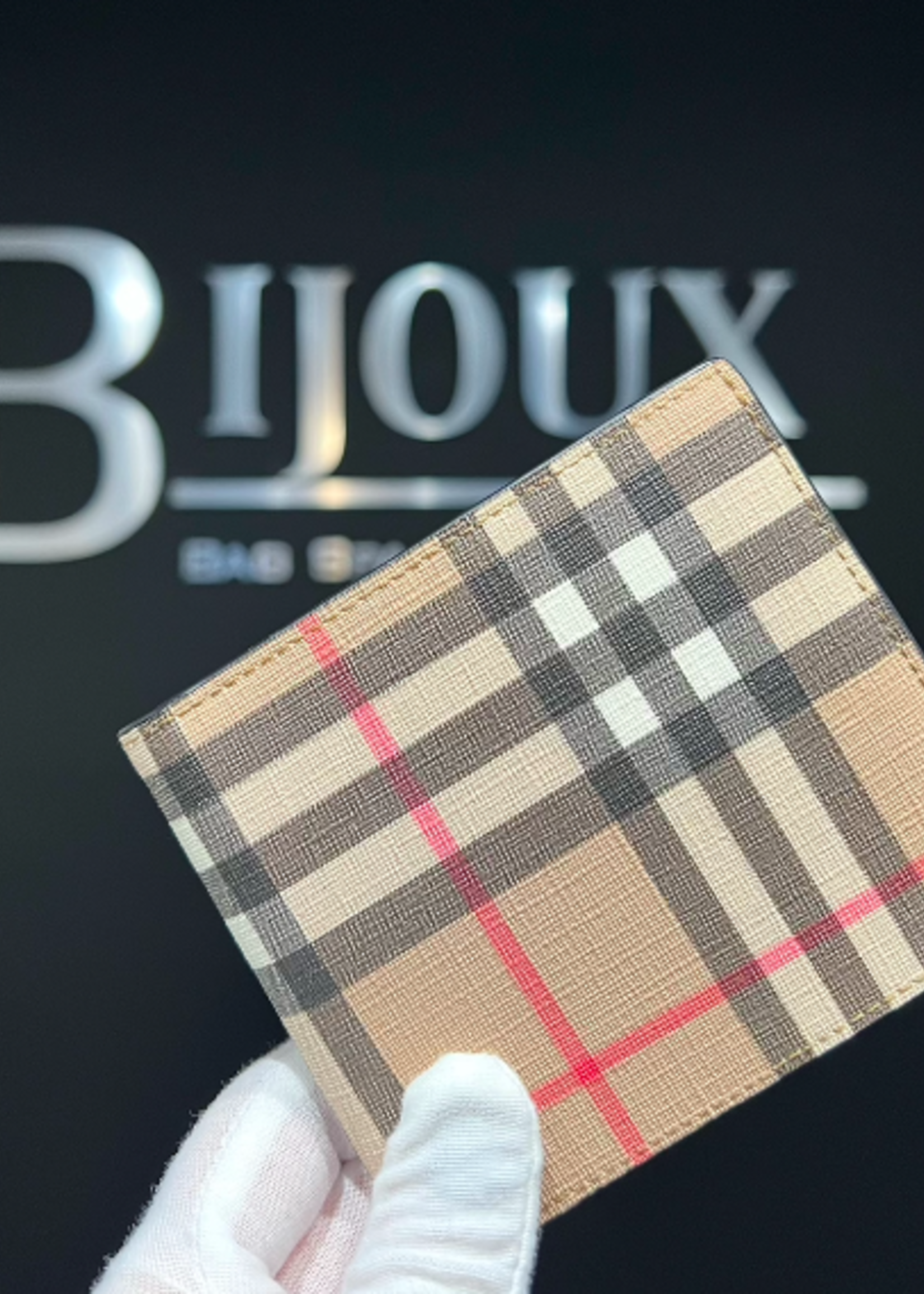 Burberry SOLD - Burberry Vintage Check Wallet