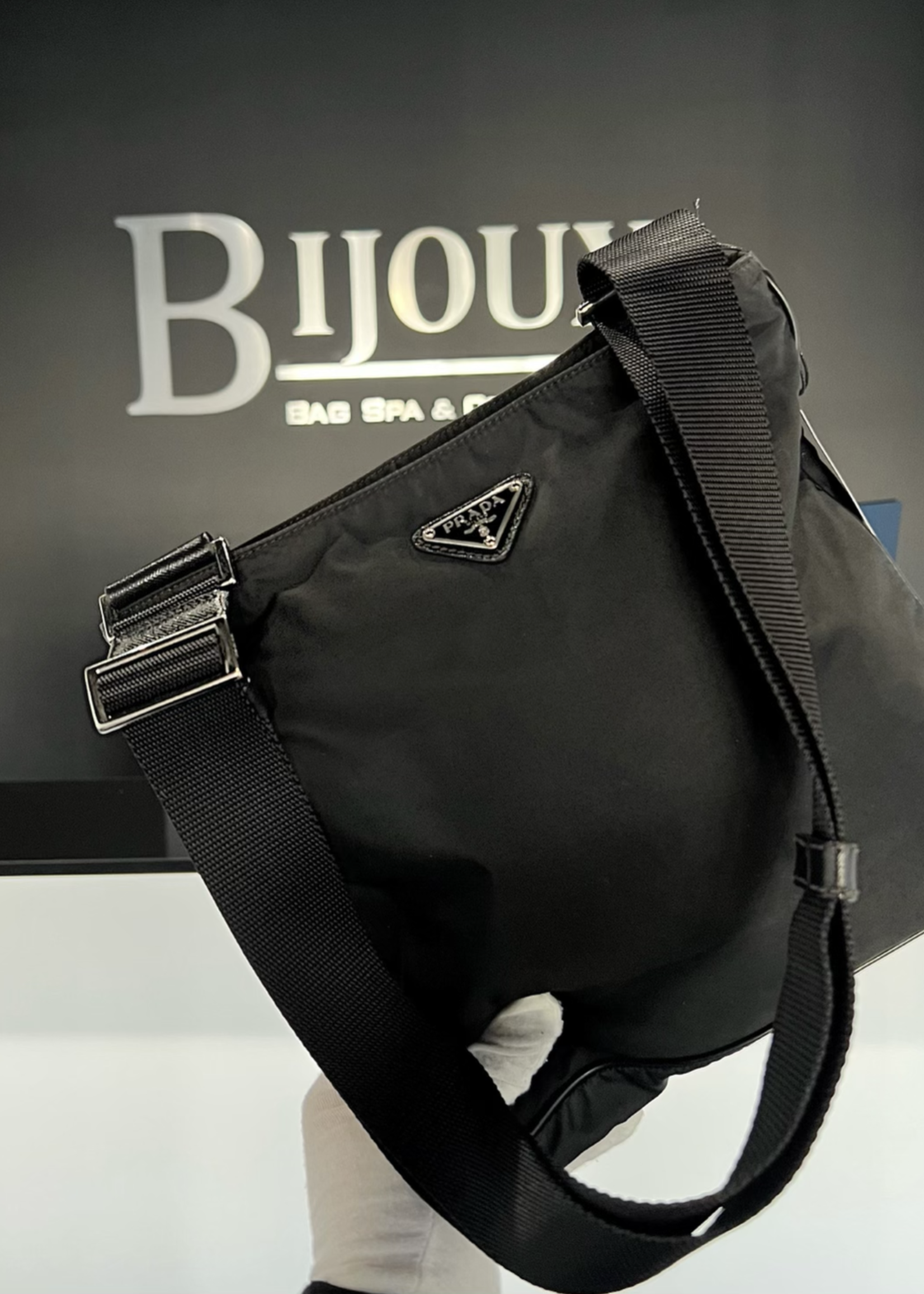 Prada SOLD - Prada Pocono Nylon Shoulder Bag