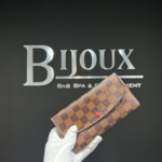 Louis Vuitton SOLD - Louis Vuitton Damier Ebene Emilie Wallet