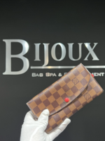 Louis Vuitton SOLD - Louis Vuitton Damier Ebene Emilie Wallet