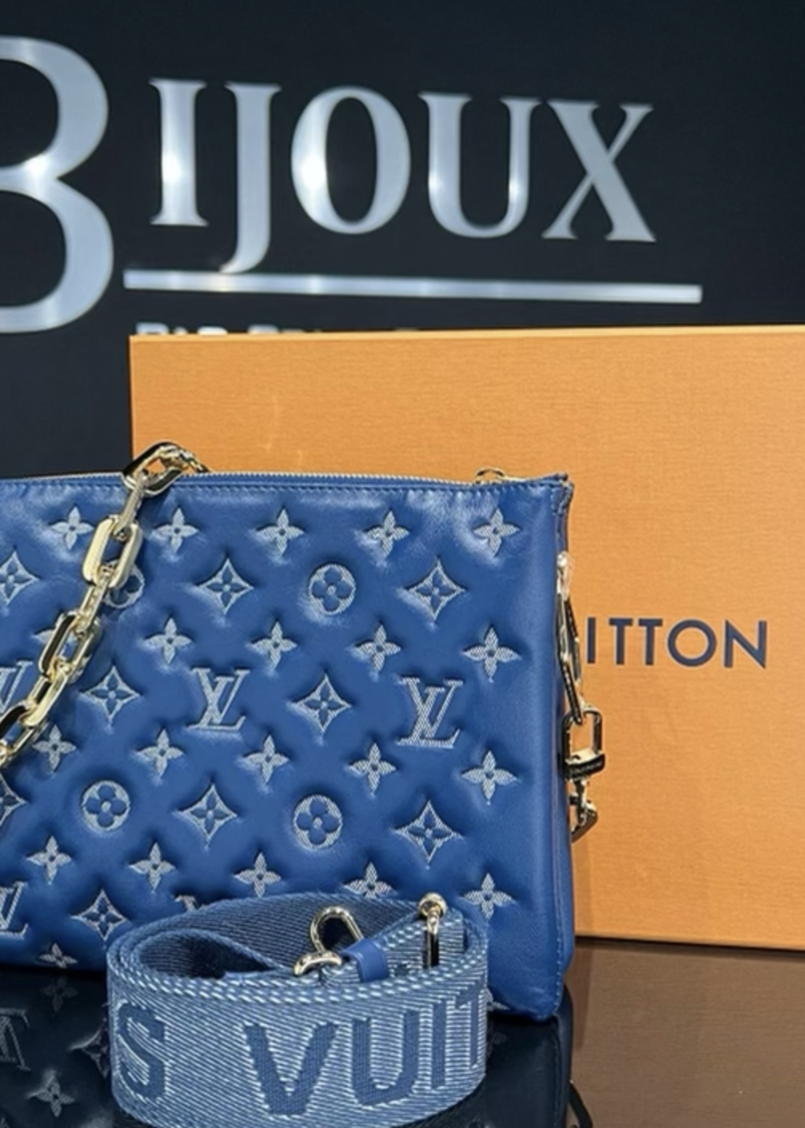 Louis Vuitton SOLD - Louis Vuitton Coussin PM- Denim Bleu