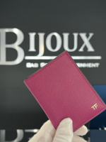 Tom Ford SOLD - TOM FORD PURPLE FOLDING CARD HOLDER WALLET