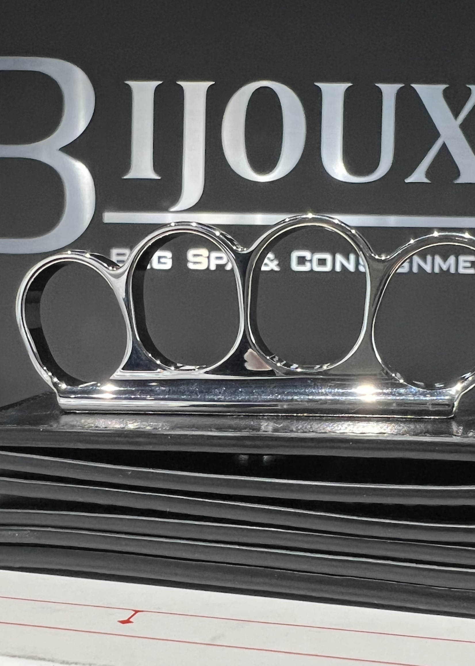 Alexander McQueen SOLD - ALEXANDER MCQUEEN MICRO FOUR RING BAG