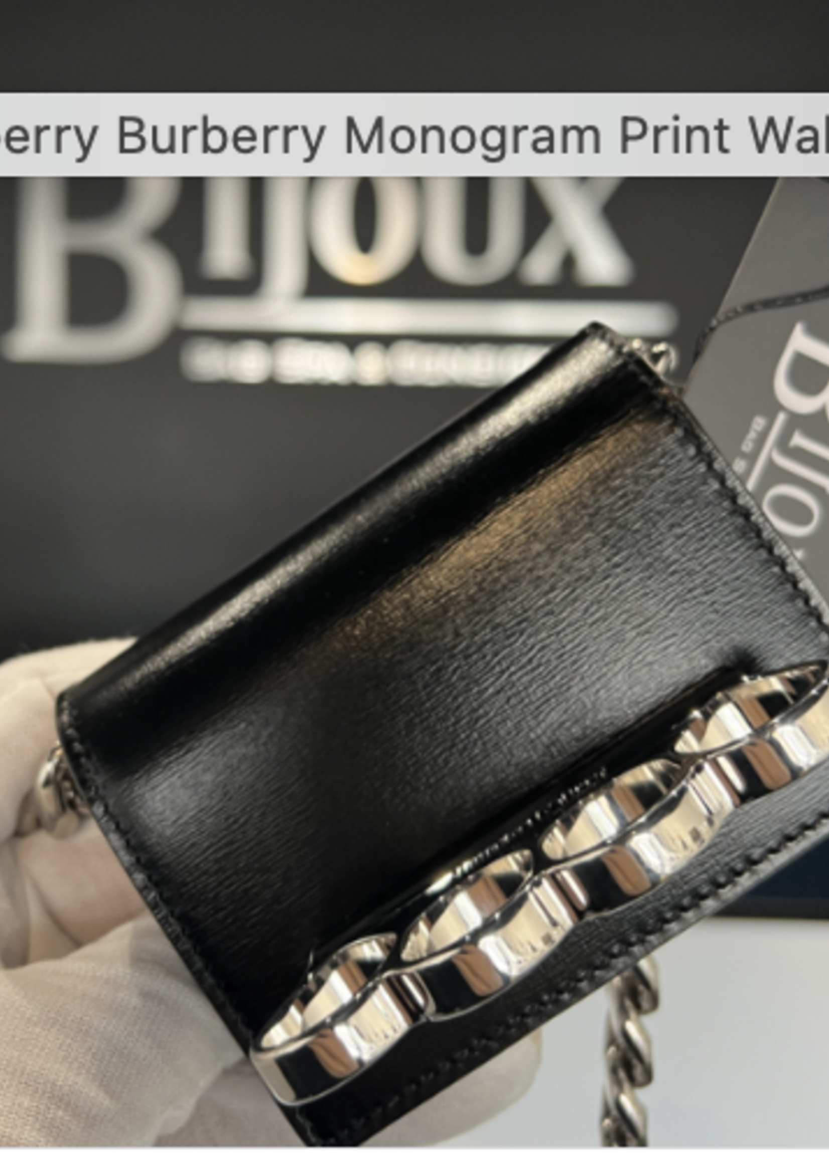 Alexander McQueen SOLD - ALEXANDER MCQUEEN MICRO FOUR RING BAG