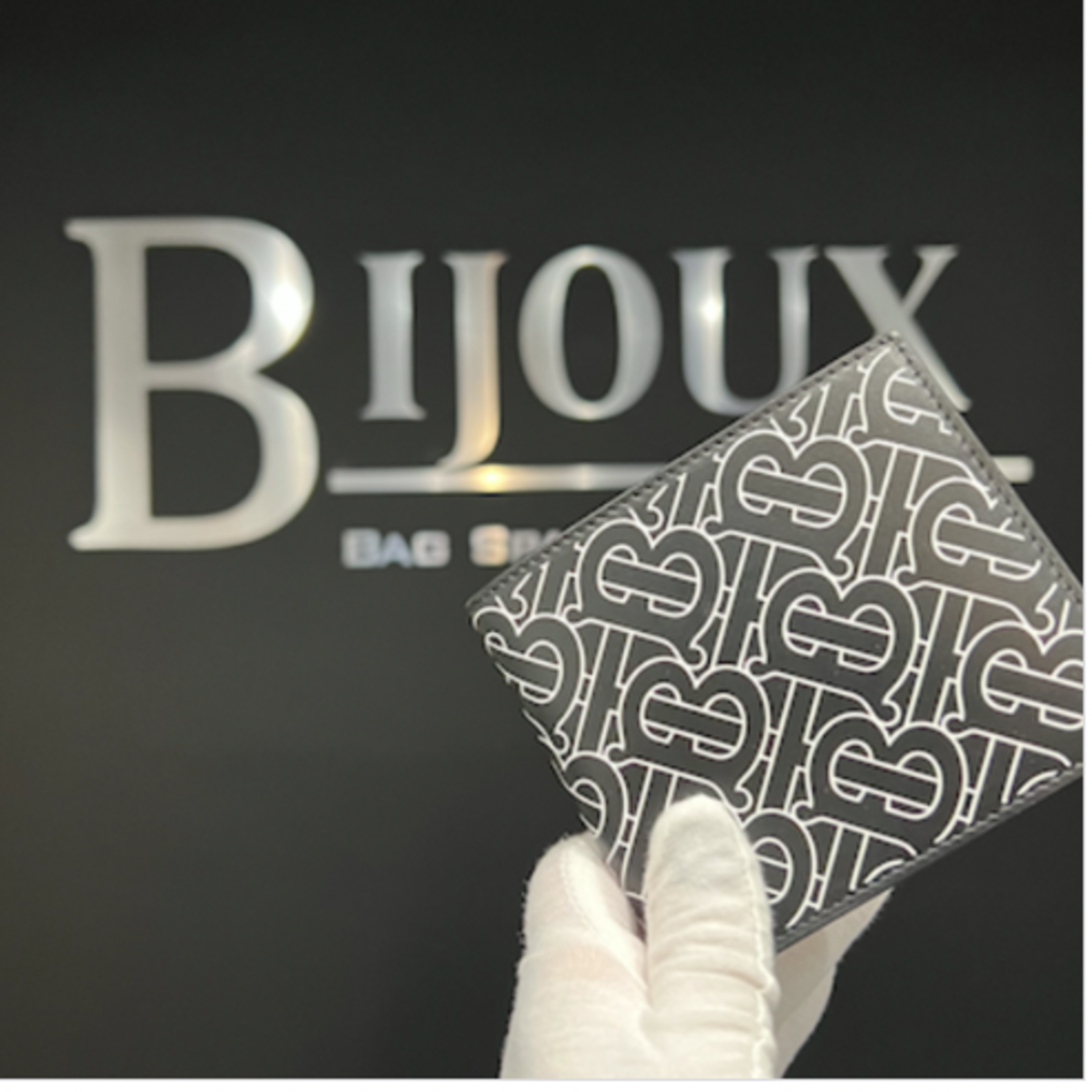 Burberry SOLD - Burberry Monogram Print Wallet