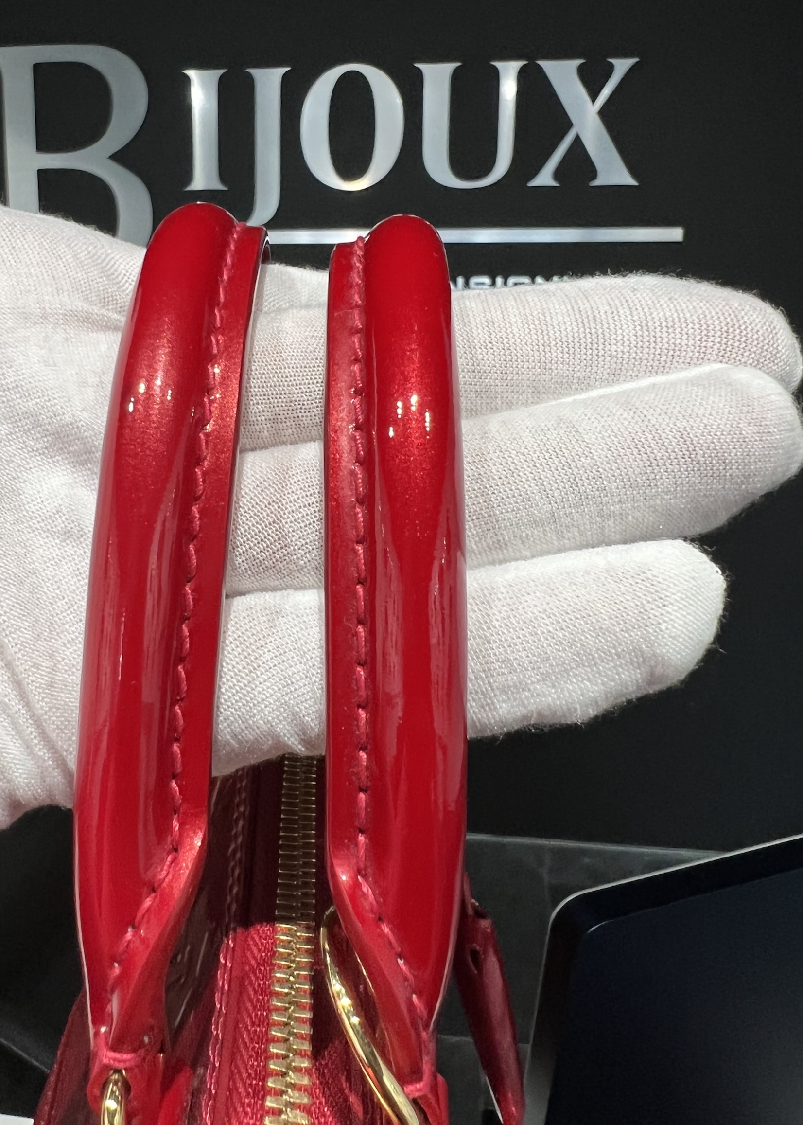 Louis Vuitton SOLD - Louis Vuitton Alma BB (Red)