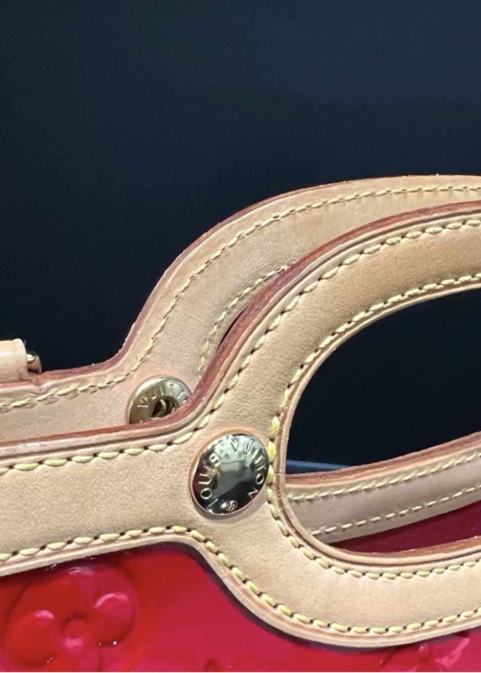 Louis Vuitton SOLD - Louis Vuitton Vernis Roxbury (Red)