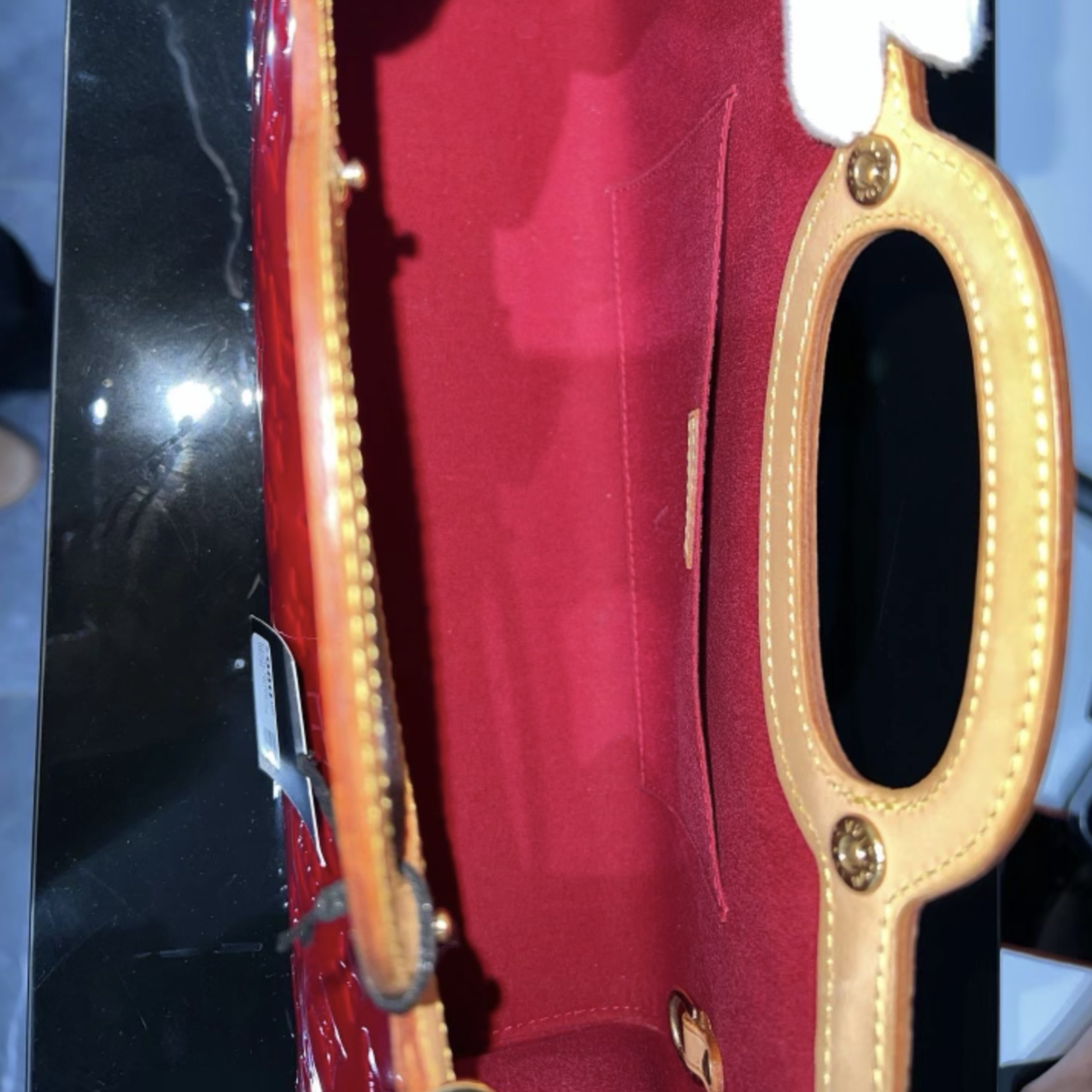 Louis Vuitton SOLD - Louis Vuitton Vernis Roxbury (Red)