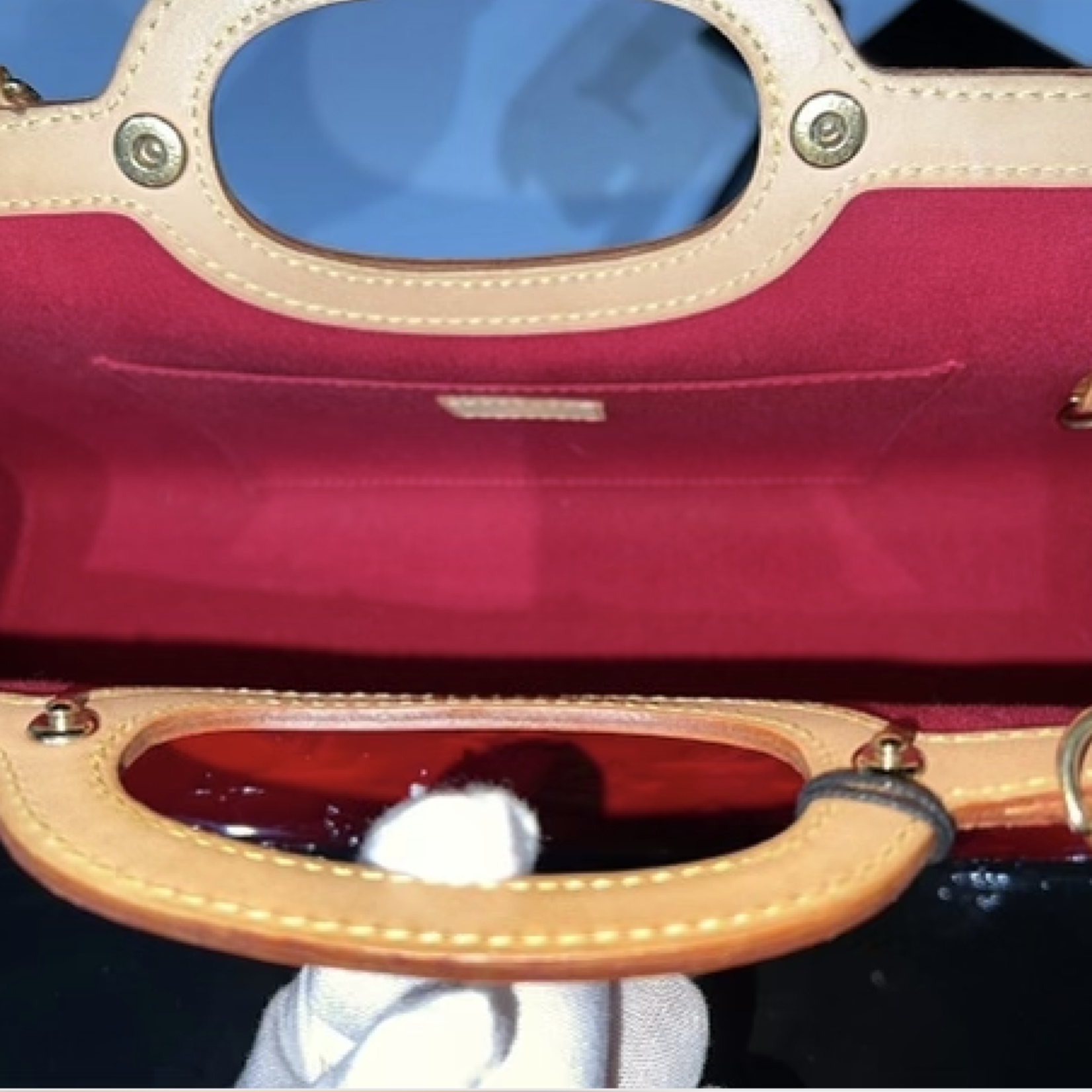 Louis Vuitton SOLD - Louis Vuitton Vernis Roxbury (Red)