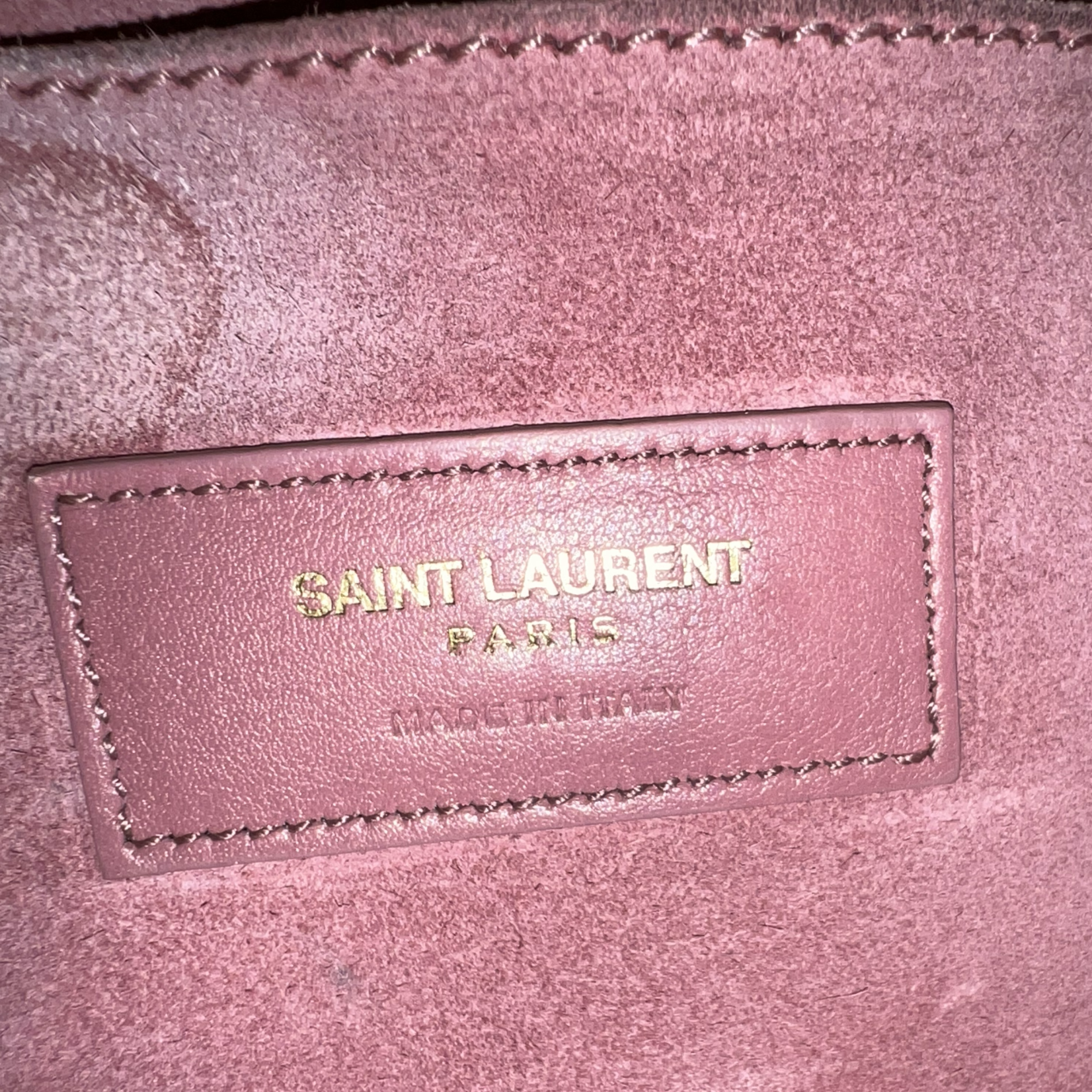 Saint Laurent Sac De Jour Nano- Mauve - Bijoux Bag Spa & Consignment
