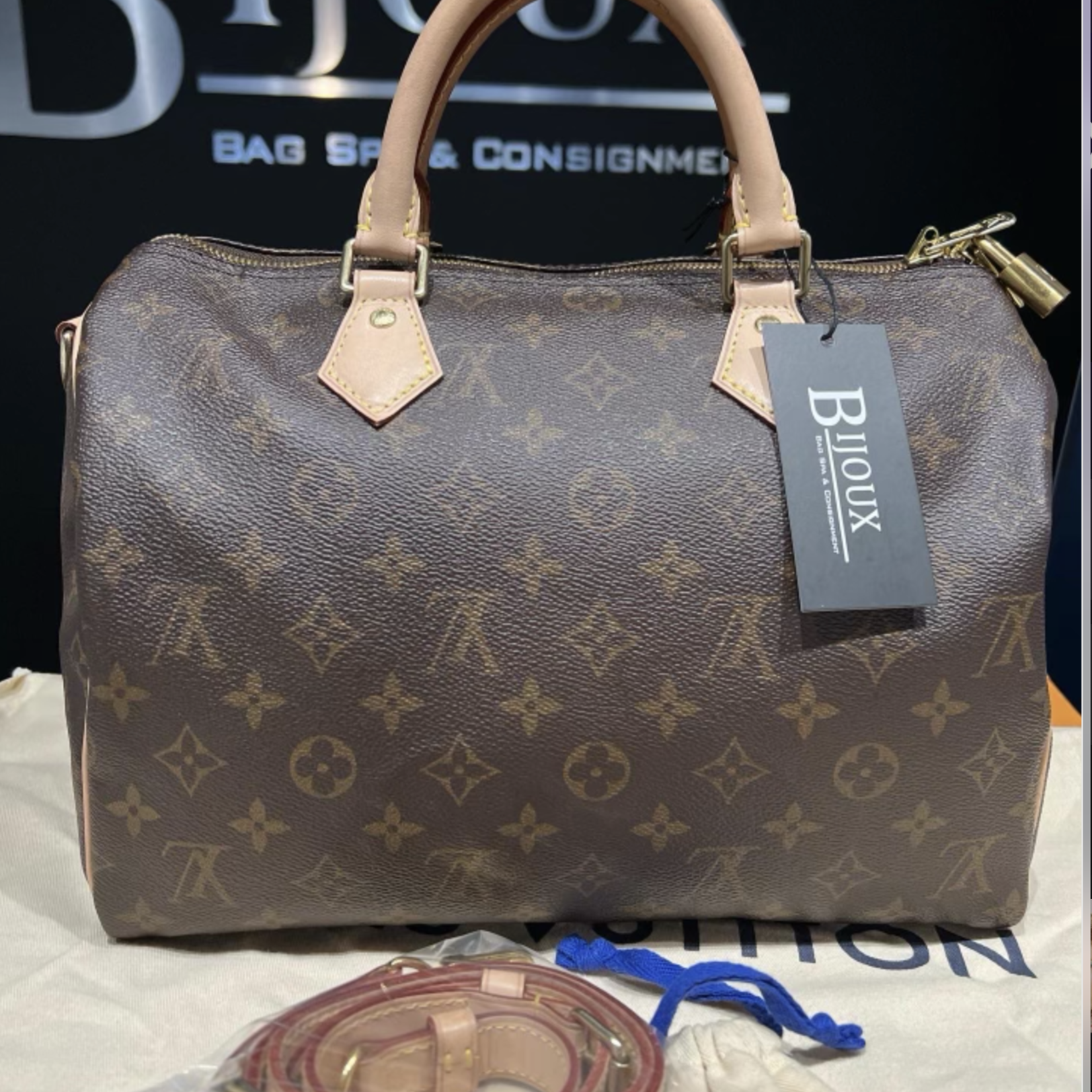 Louis Vuitton SOLD - Louis Vuitton Speedy 30 Bandouliere Monogram