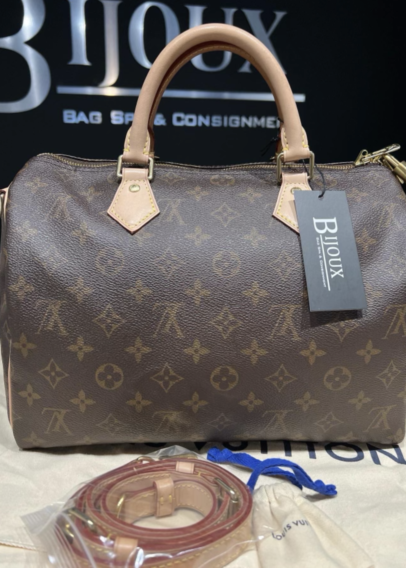 Louis Vuitton SOLD - Louis Vuitton Speedy 30 Bandouliere Monogram