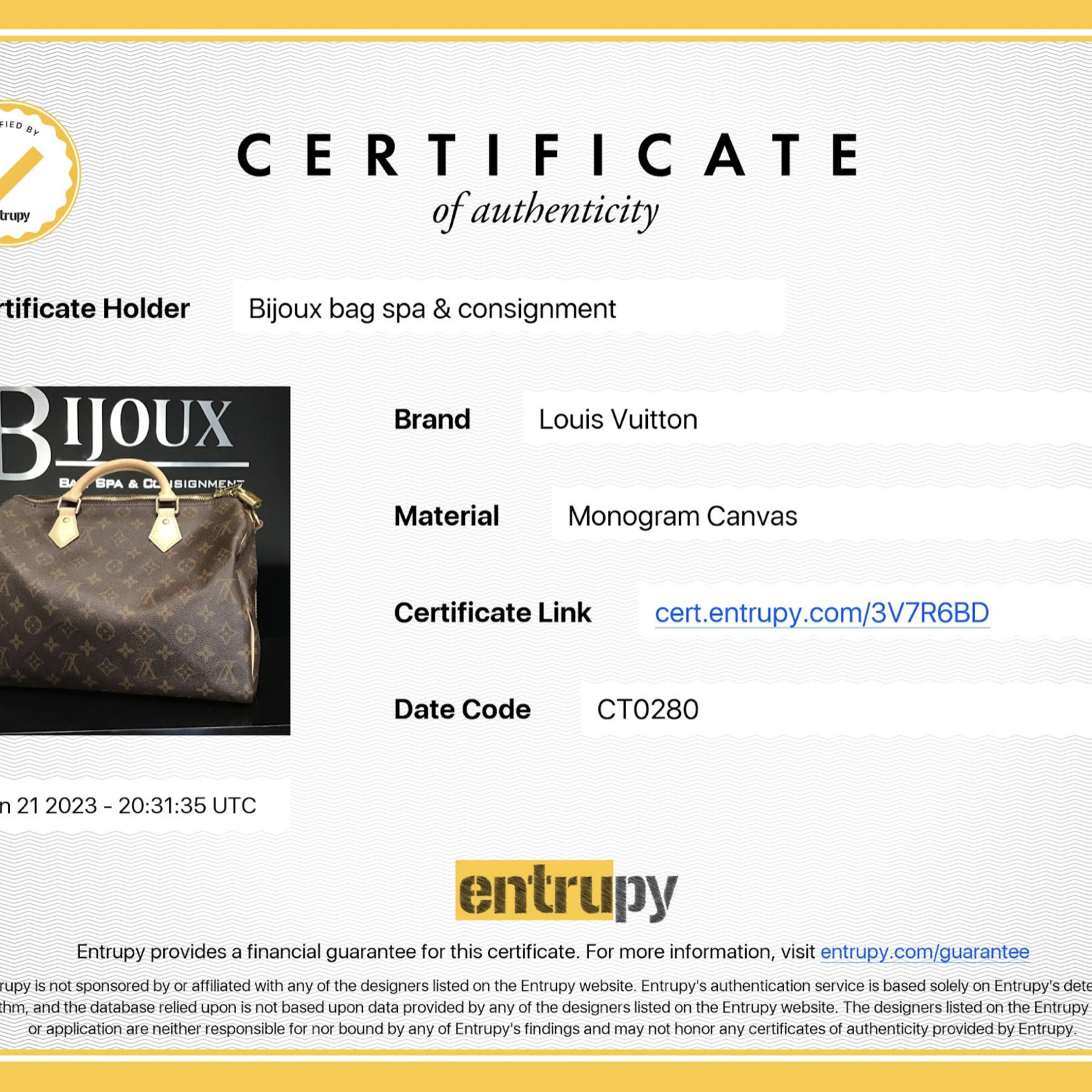 Louis Vuitton SOLD - Louis Vuitton Speedy 30 Bandouliere Monogram