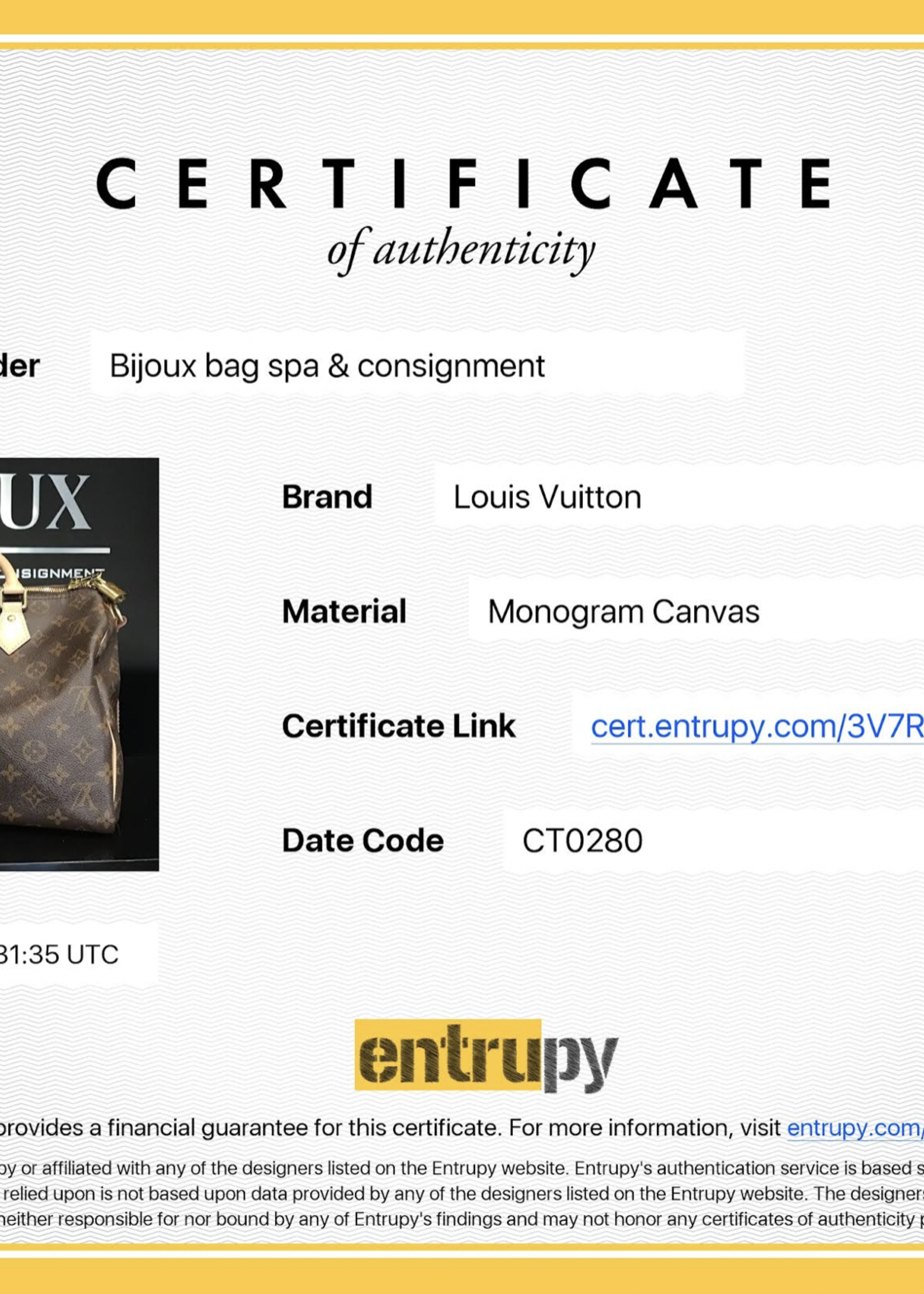 Louis Vuitton SOLD - Louis Vuitton Speedy 30 Bandouliere Monogram