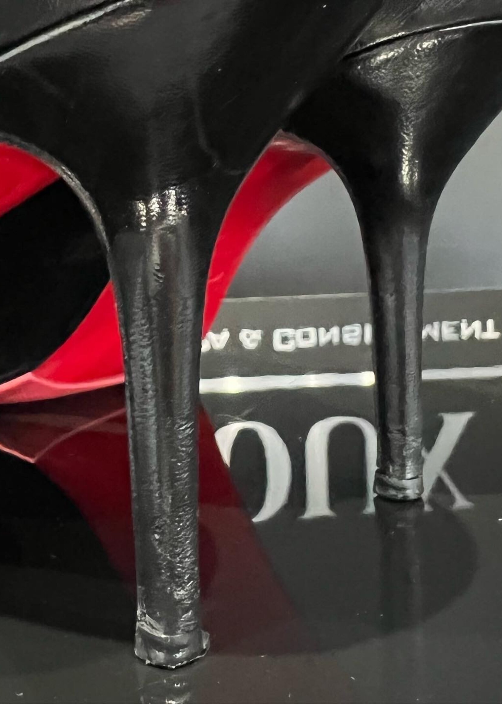 Christian Louboutin SOLD - Christian Louboutin Mater Claude Peep Toe 85mm