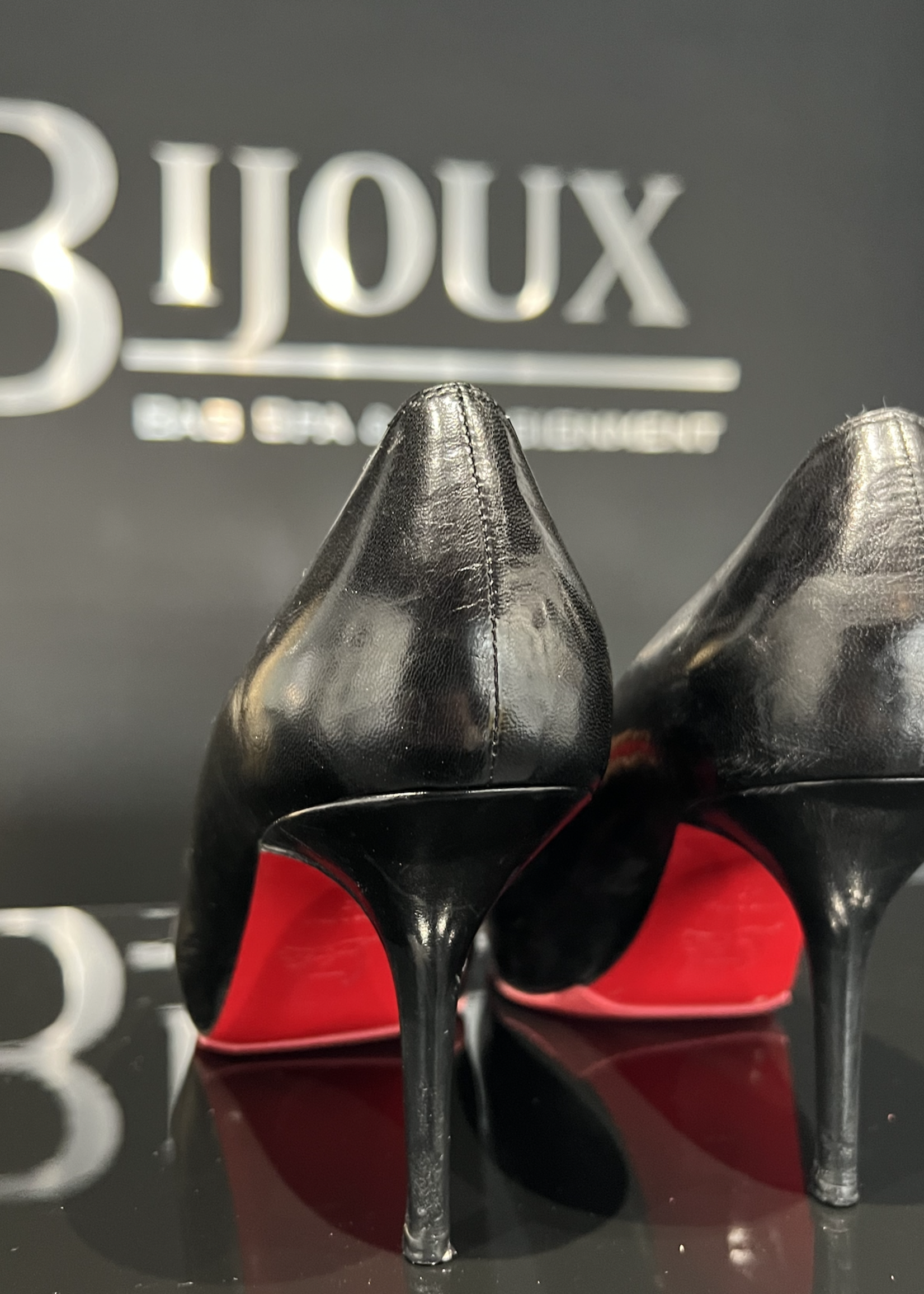 Christian Louboutin SOLD - Christian Louboutin Mater Claude Peep Toe 85mm