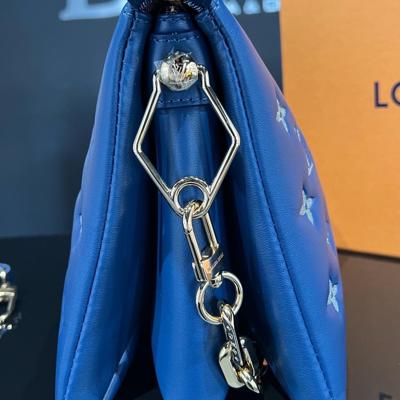 Louis Vuitton Coussin PM- Denim Bleu - Bijoux Bag Spa & Consignment