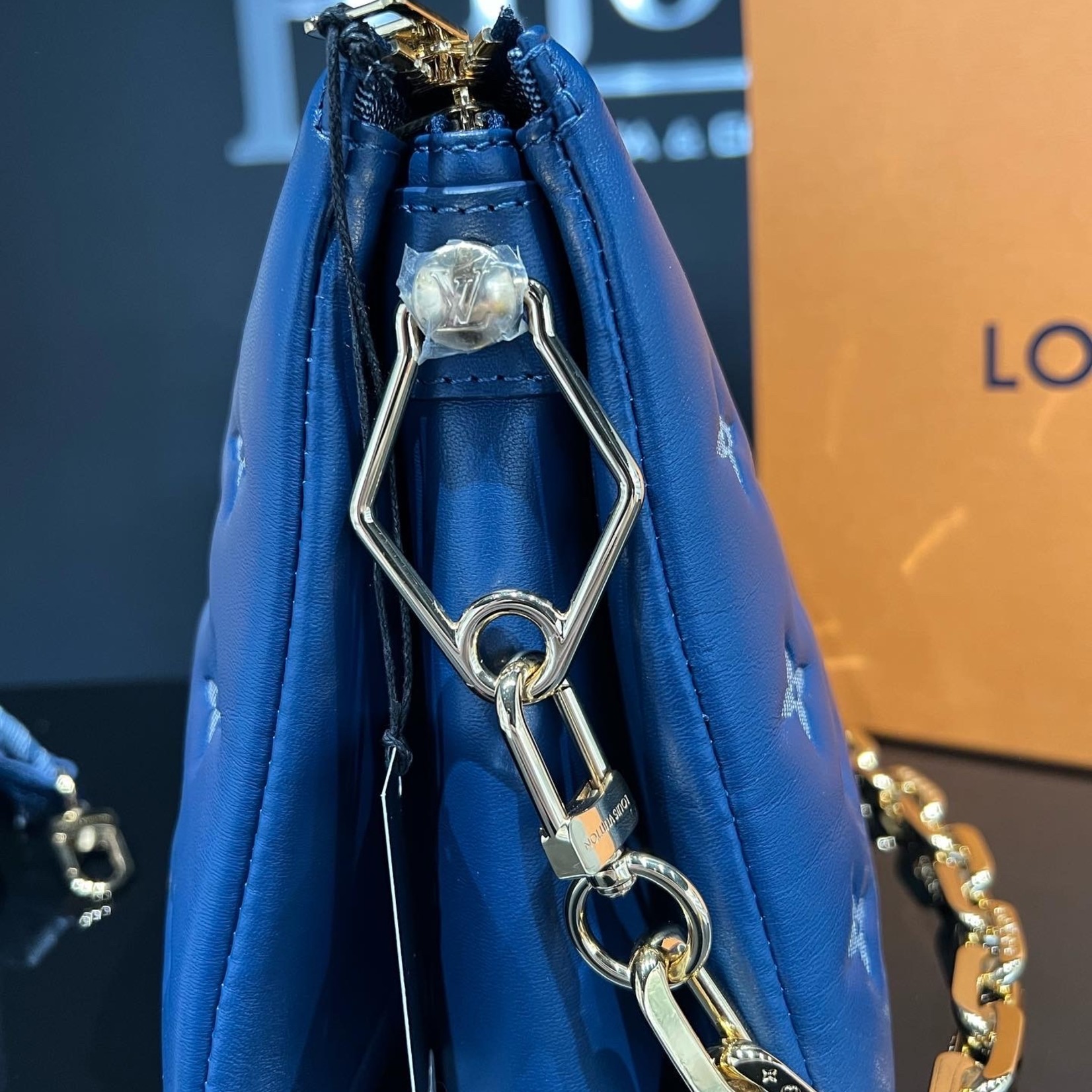 Louis Vuitton SOLD - Louis Vuitton Coussin PM- Denim Bleu