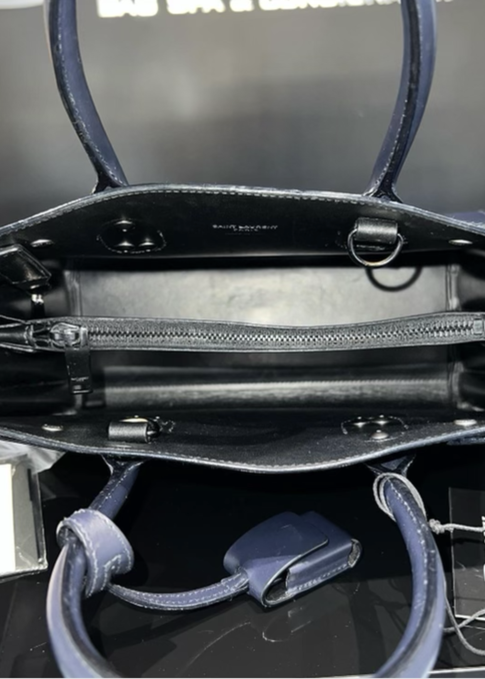 Saint Laurent SOLD - Saint Laurent Sac De Jour Small- Navy