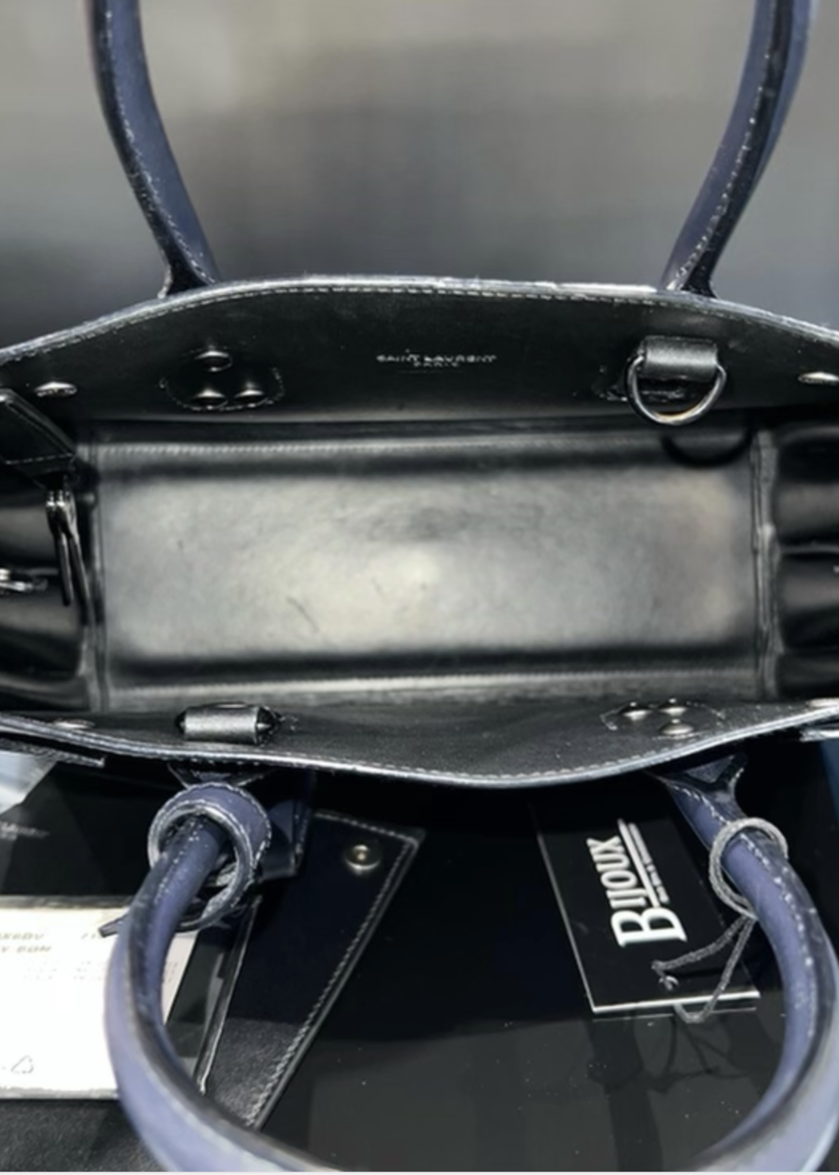 Saint Laurent SOLD - Saint Laurent Sac De Jour Small- Navy