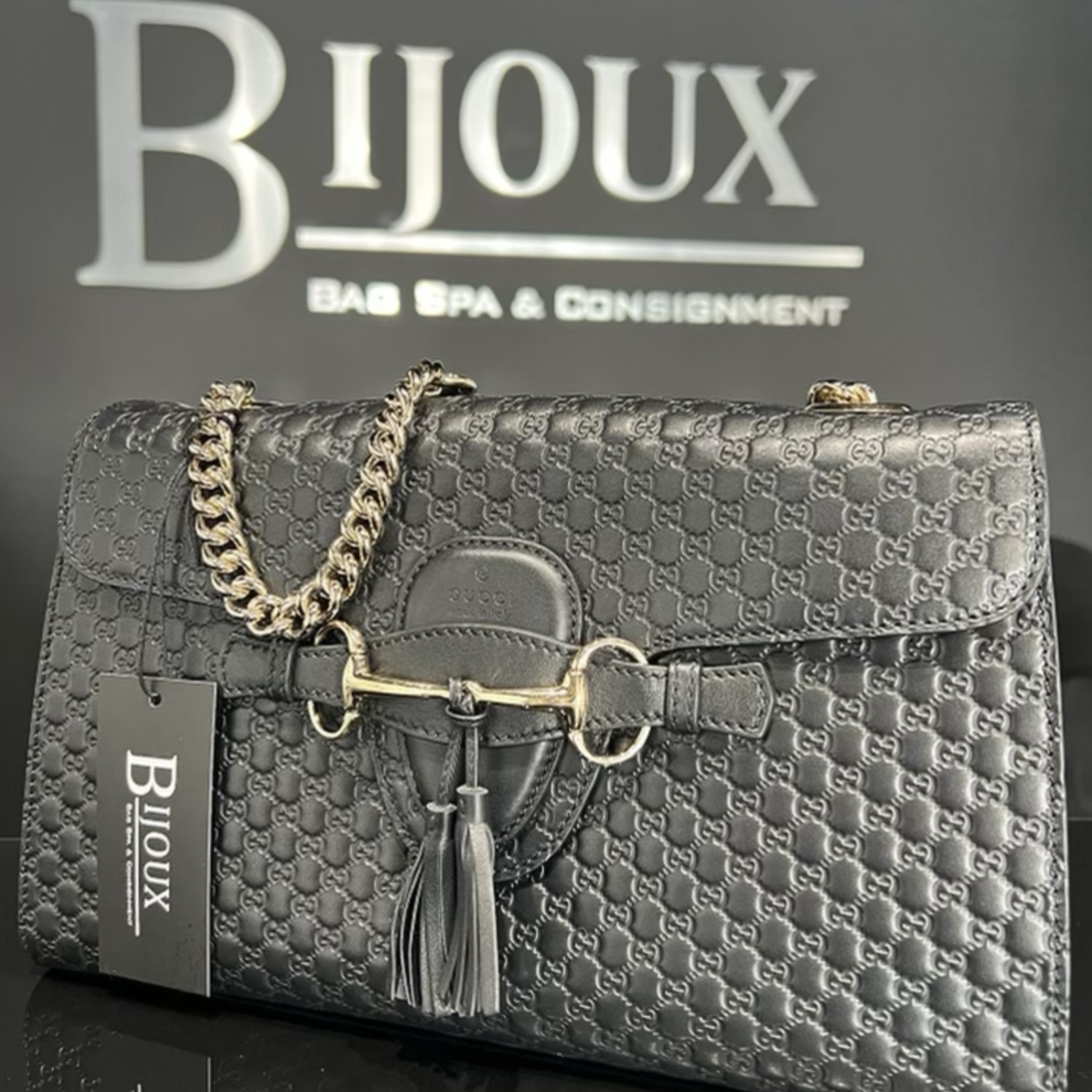 Gucci SOLD - Gucci Emily Guccissima Chain Shoulder Bag