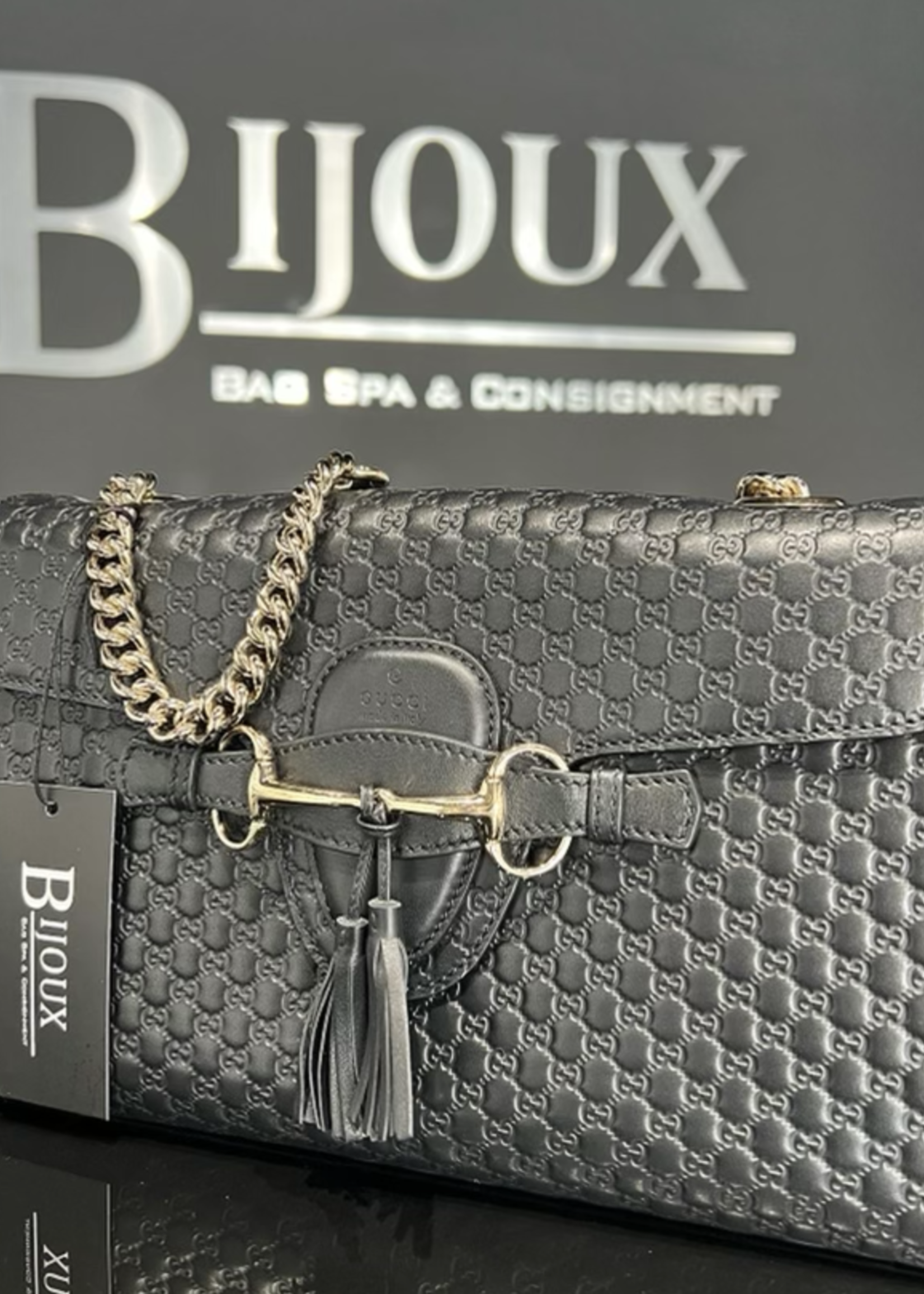 Gucci SOLD - Gucci Emily Guccissima Chain Shoulder Bag