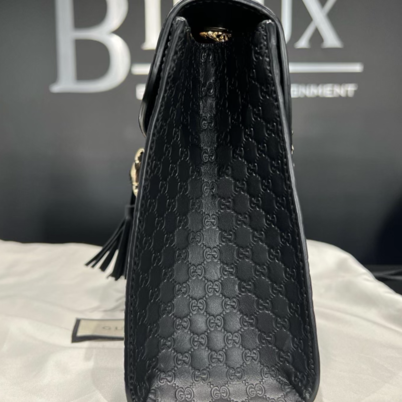 Gucci SOLD - Gucci Emily Guccissima Chain Shoulder Bag
