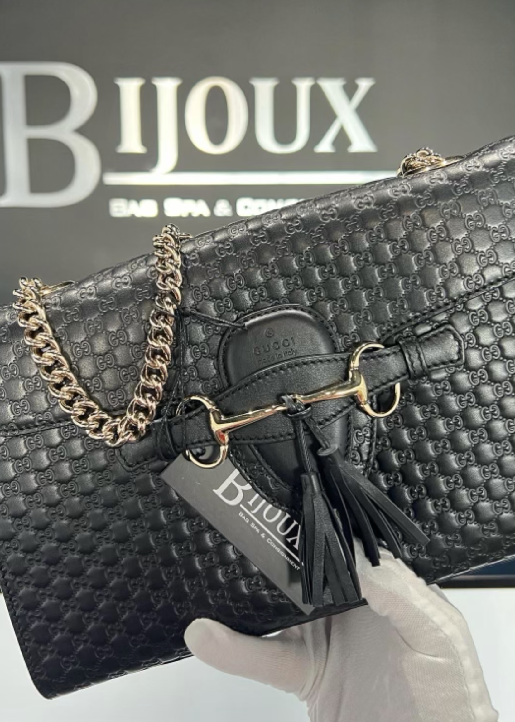 Gucci SOLD - Gucci Emily Guccissima Chain Shoulder Bag