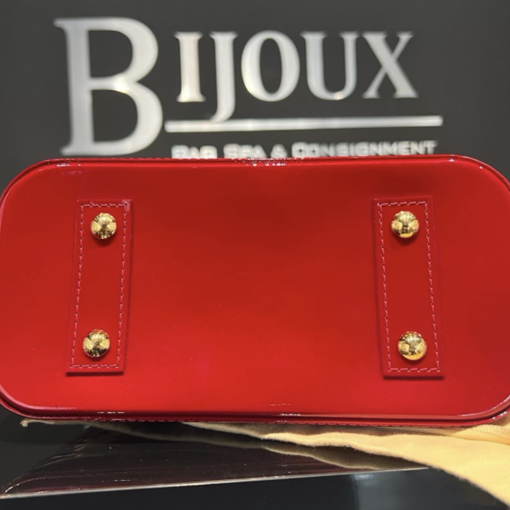 Louis Vuitton SOLD - Louis Vuitton Alma BB (Red)