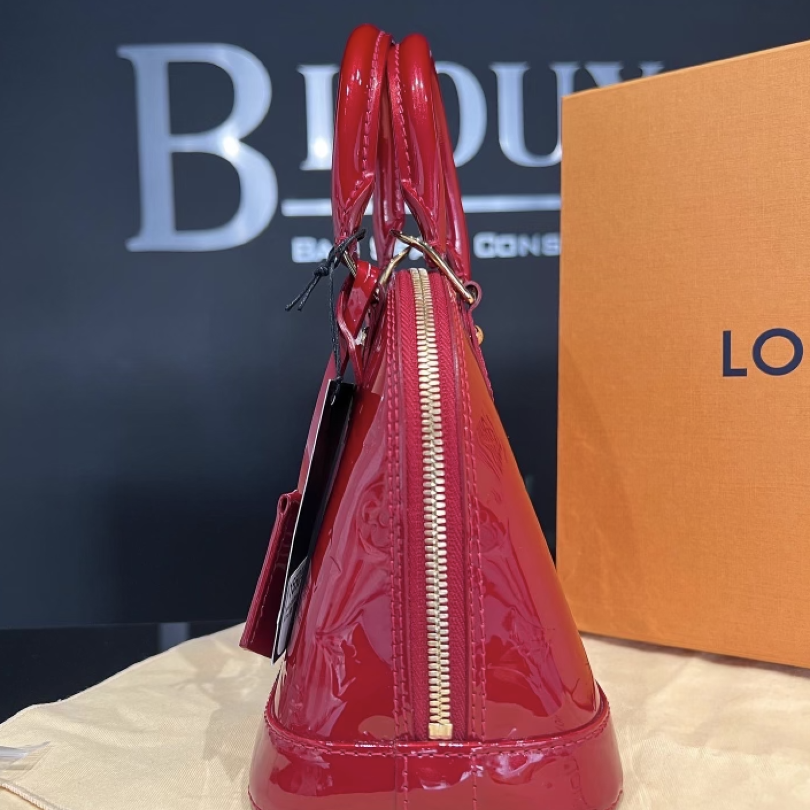 Louis Vuitton SOLD - Louis Vuitton Alma BB (Red)