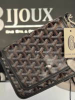 Goyard SOLD - Goyard Plumet Pocket Wallet (NWT)- Black