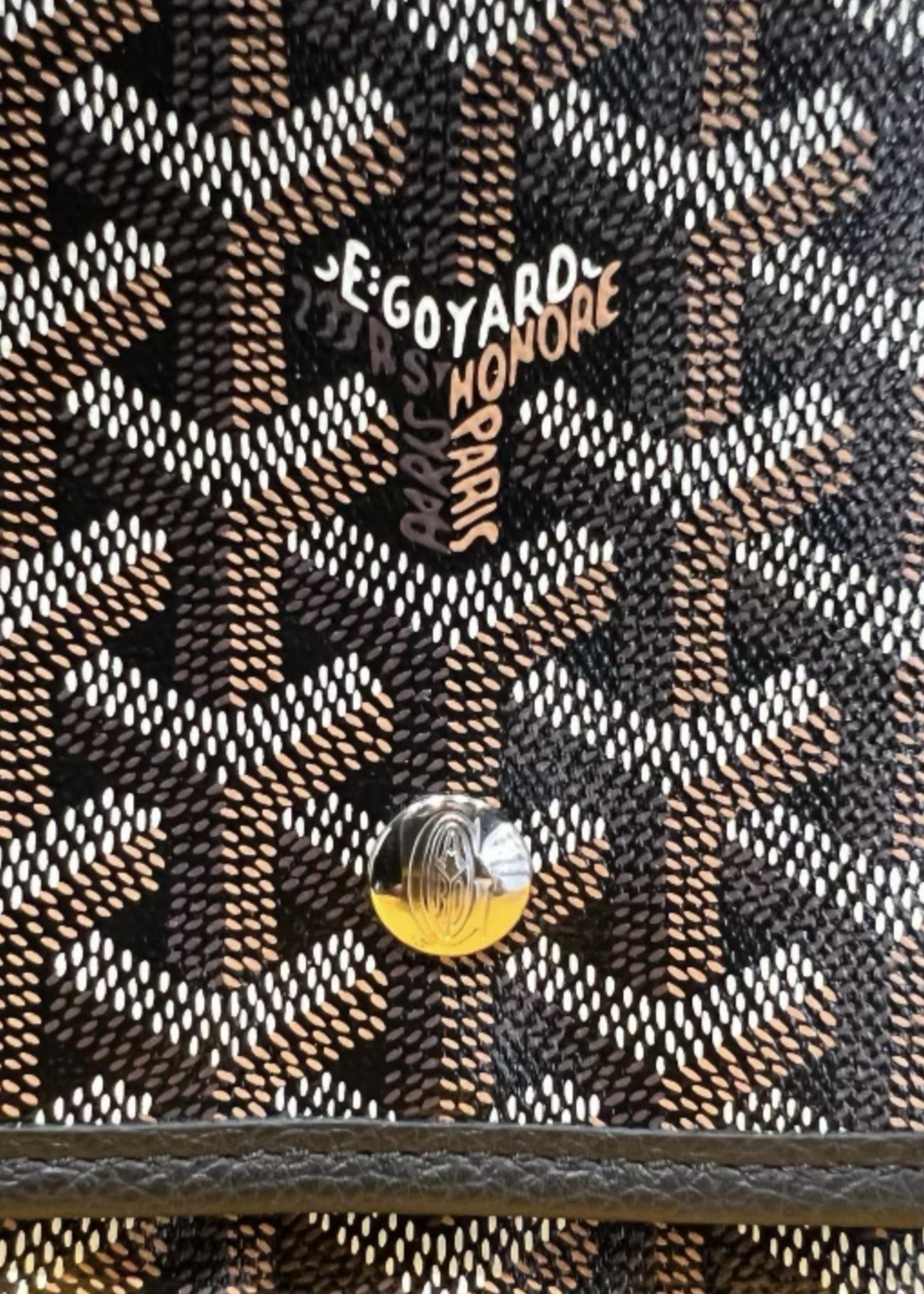 Goyard SOLD - Goyard Plumet Pocket Wallet (NWT)- Black