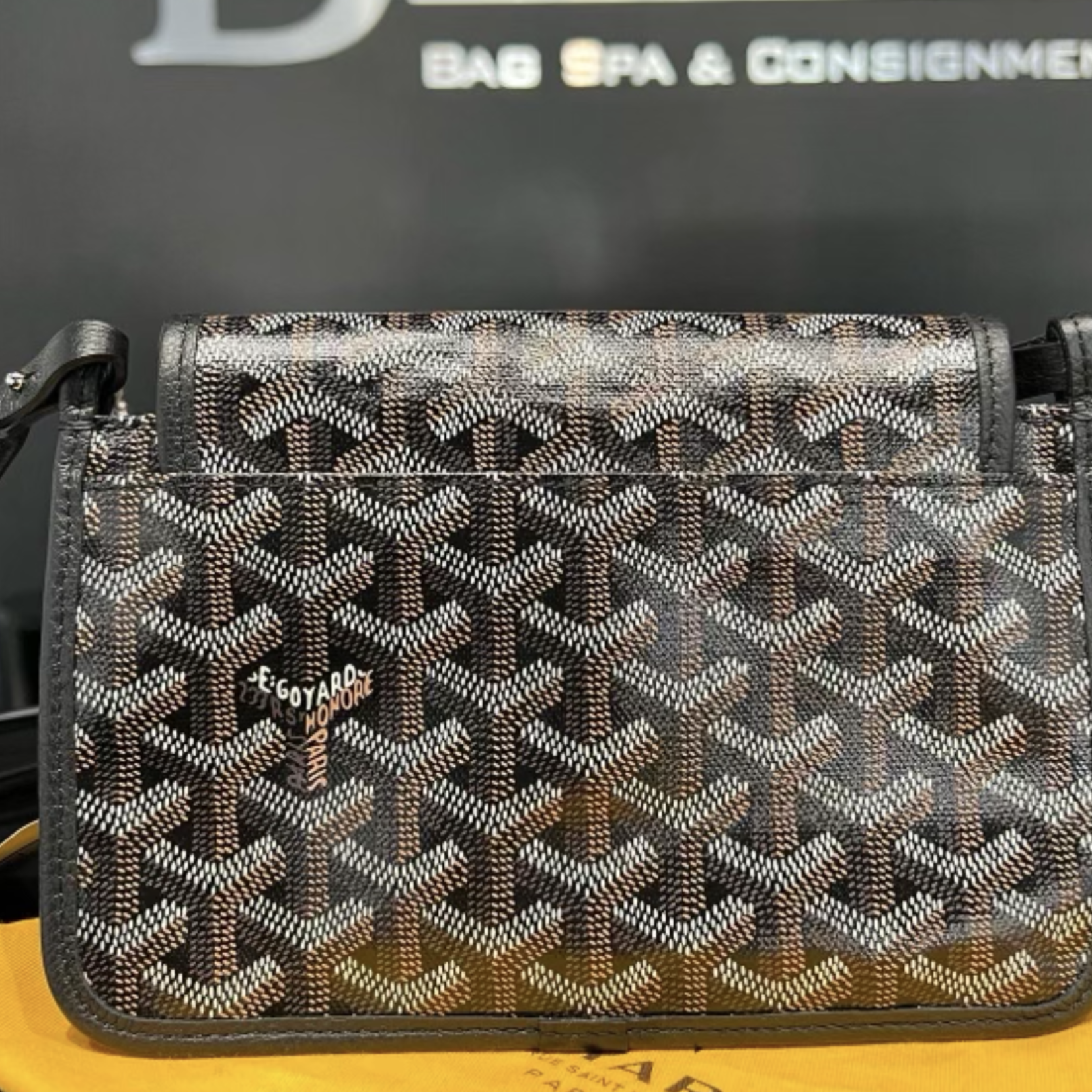 Goyard SOLD - Goyard Plumet Pocket Wallet (NWT)- Black