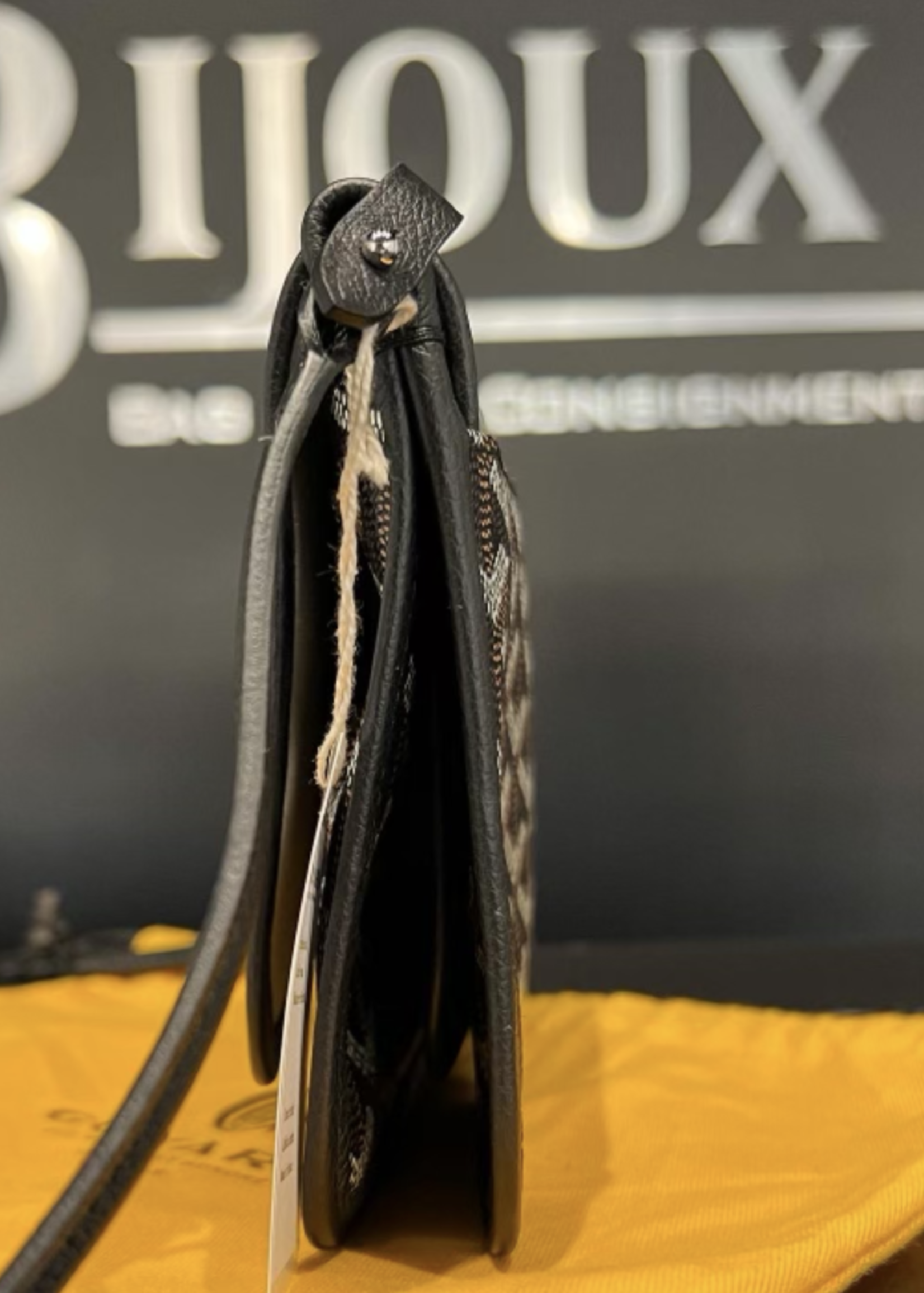 Goyard SOLD - Goyard Plumet Pocket Wallet (NWT)- Black