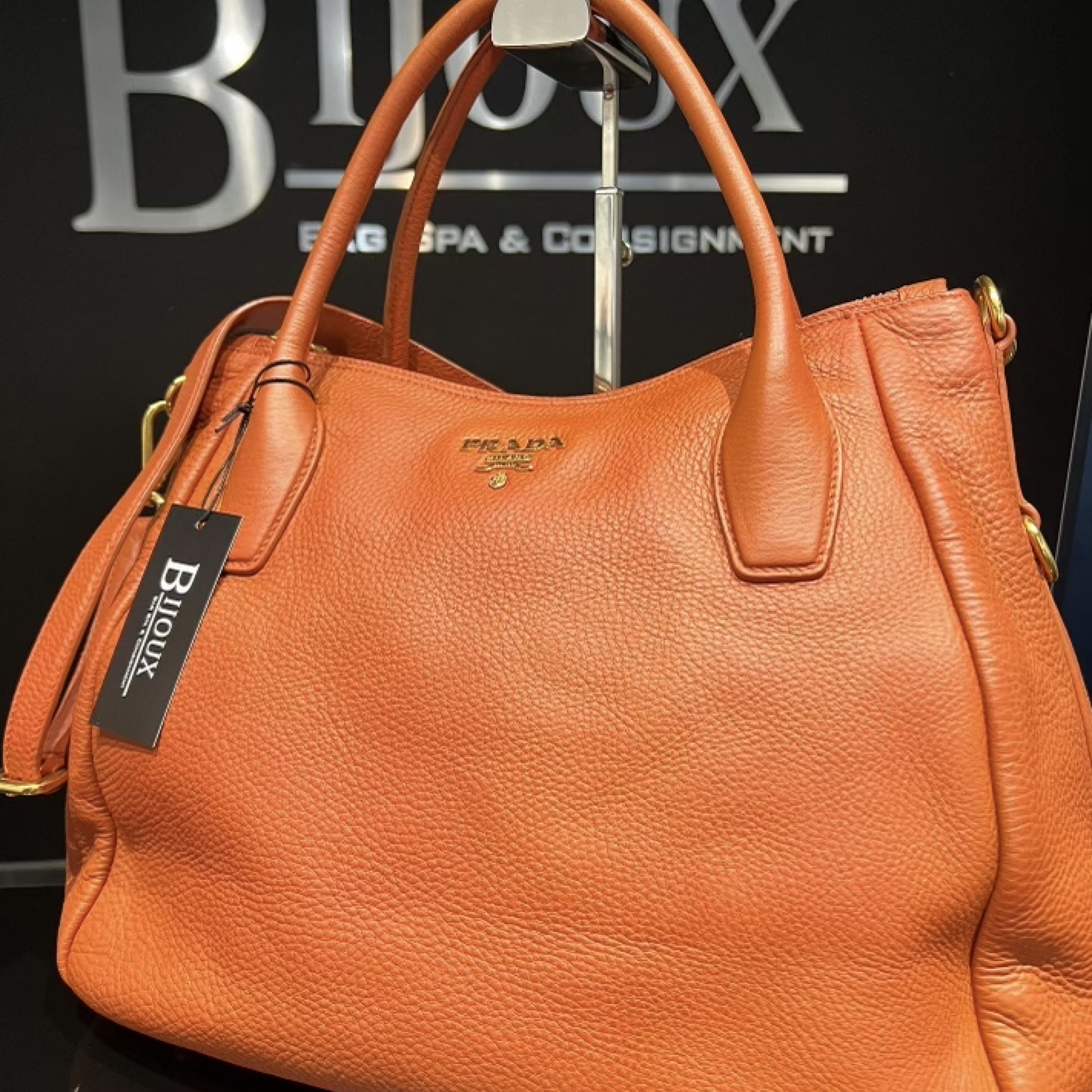 Prada SOLD - Prada Saffiano Bag- Orange