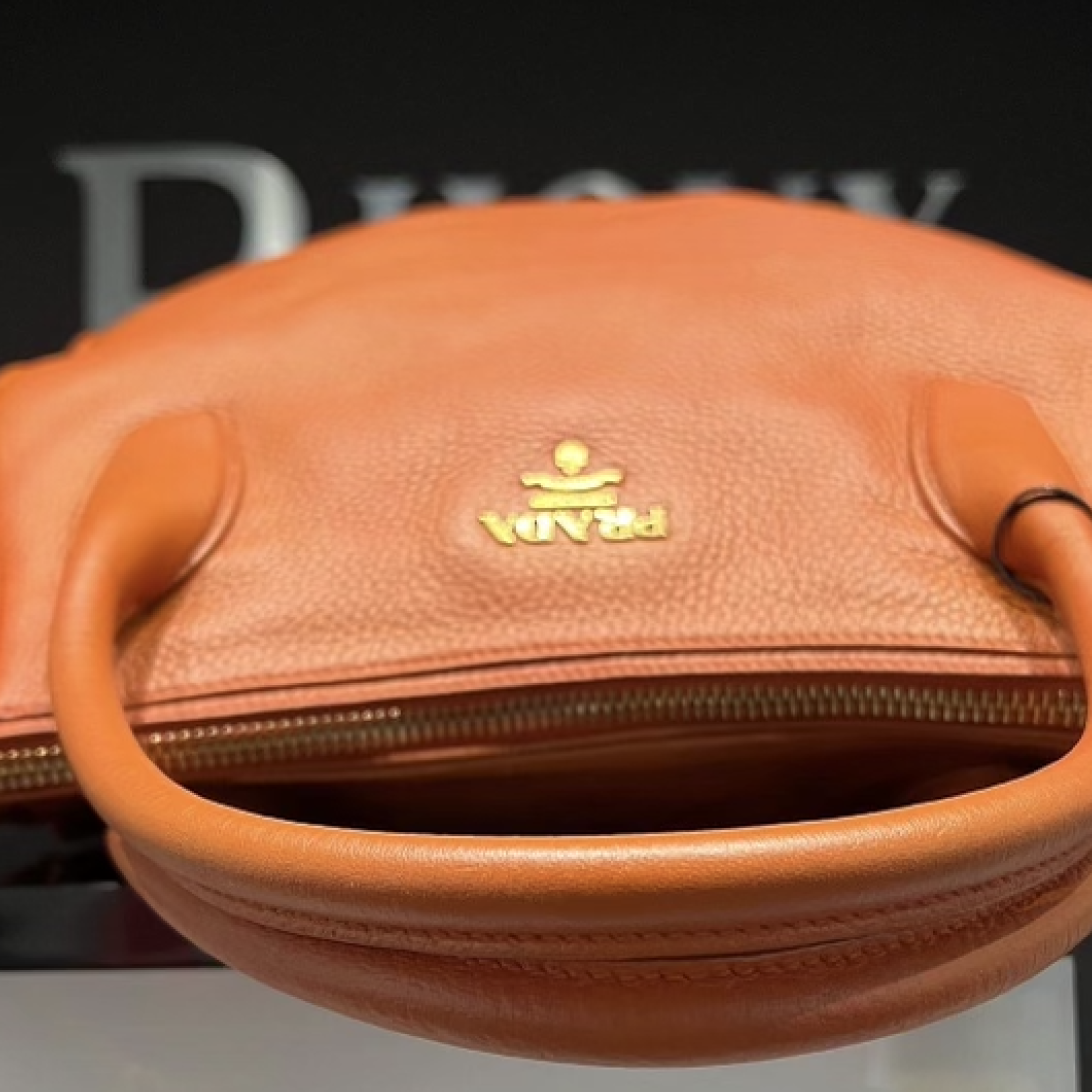 Prada SOLD - Prada Saffiano Bag- Orange
