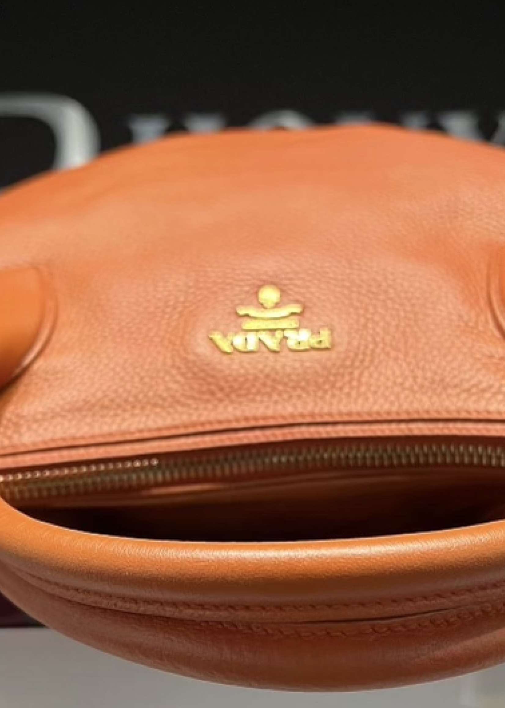 Prada SOLD - Prada Saffiano Bag- Orange
