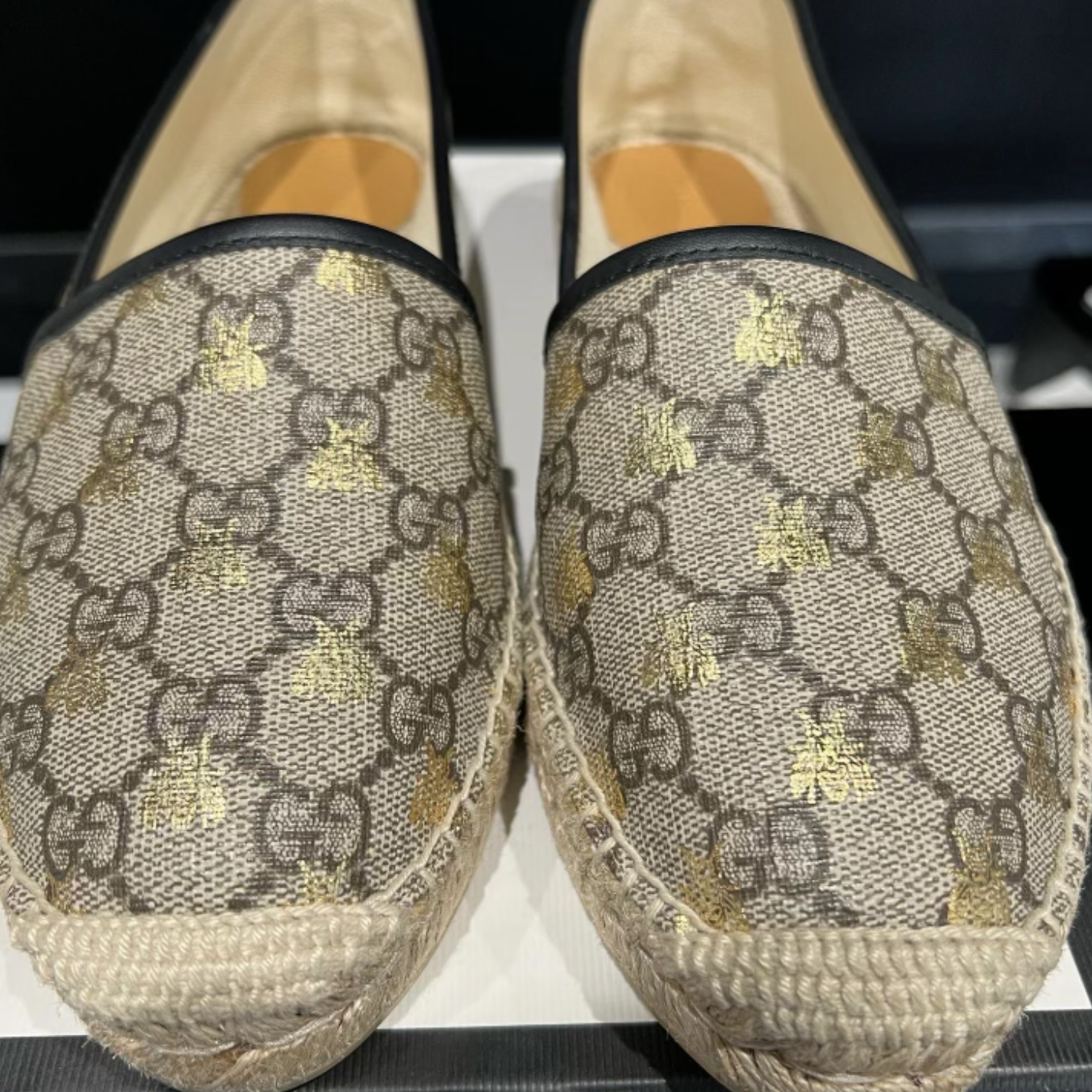 Gucci SOLD - Gucci Canvas Espadrilles- 39.5