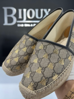 Gucci SOLD - Gucci Canvas Espadrilles- 39.5