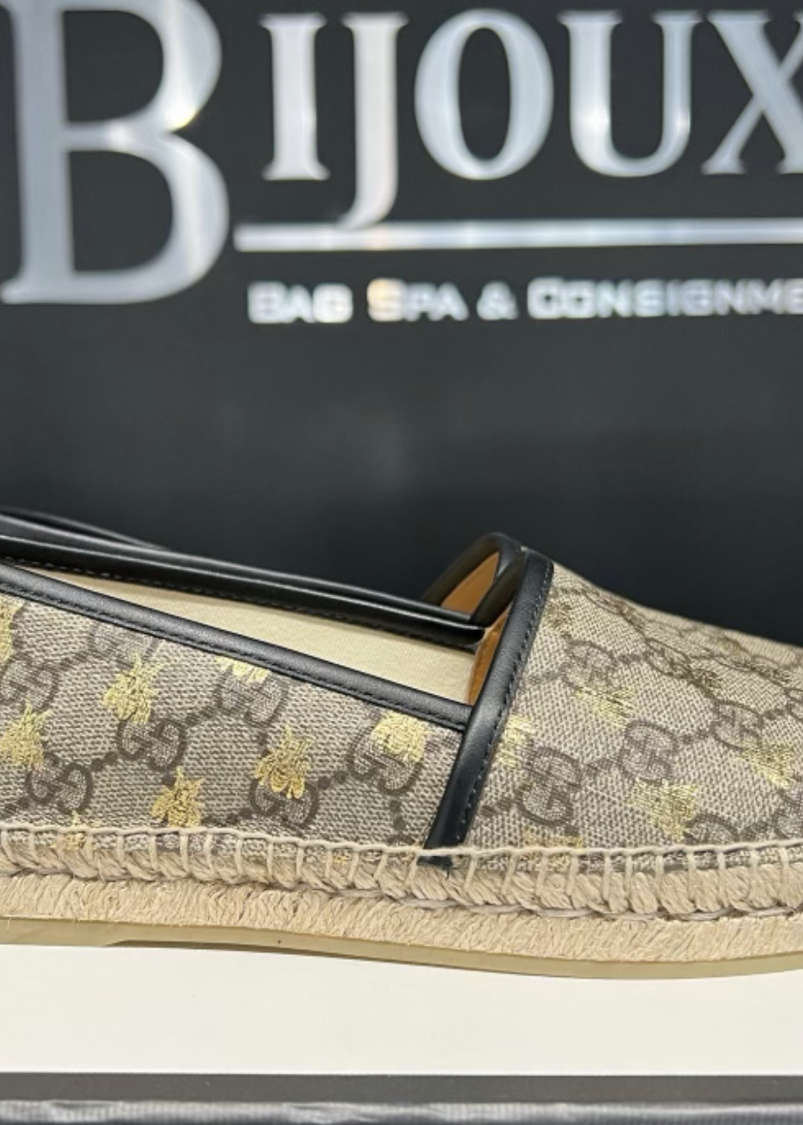 Gucci SOLD - Gucci Canvas Espadrilles- 39.5