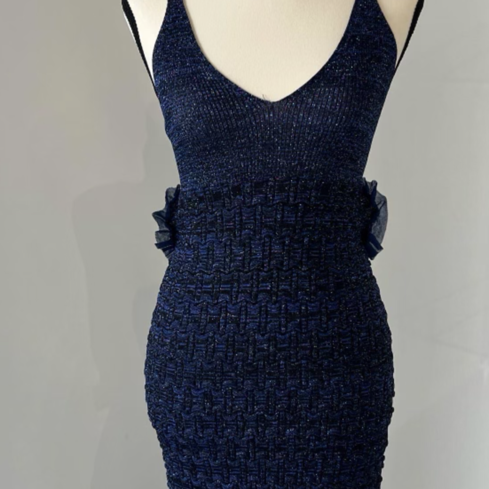 SOLD - Kenzo Midnight Blue Dress