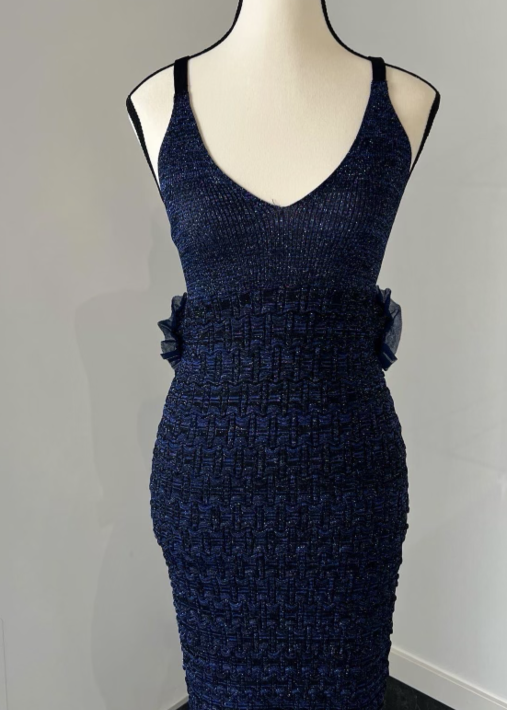 SOLD - Kenzo Midnight Blue Dress