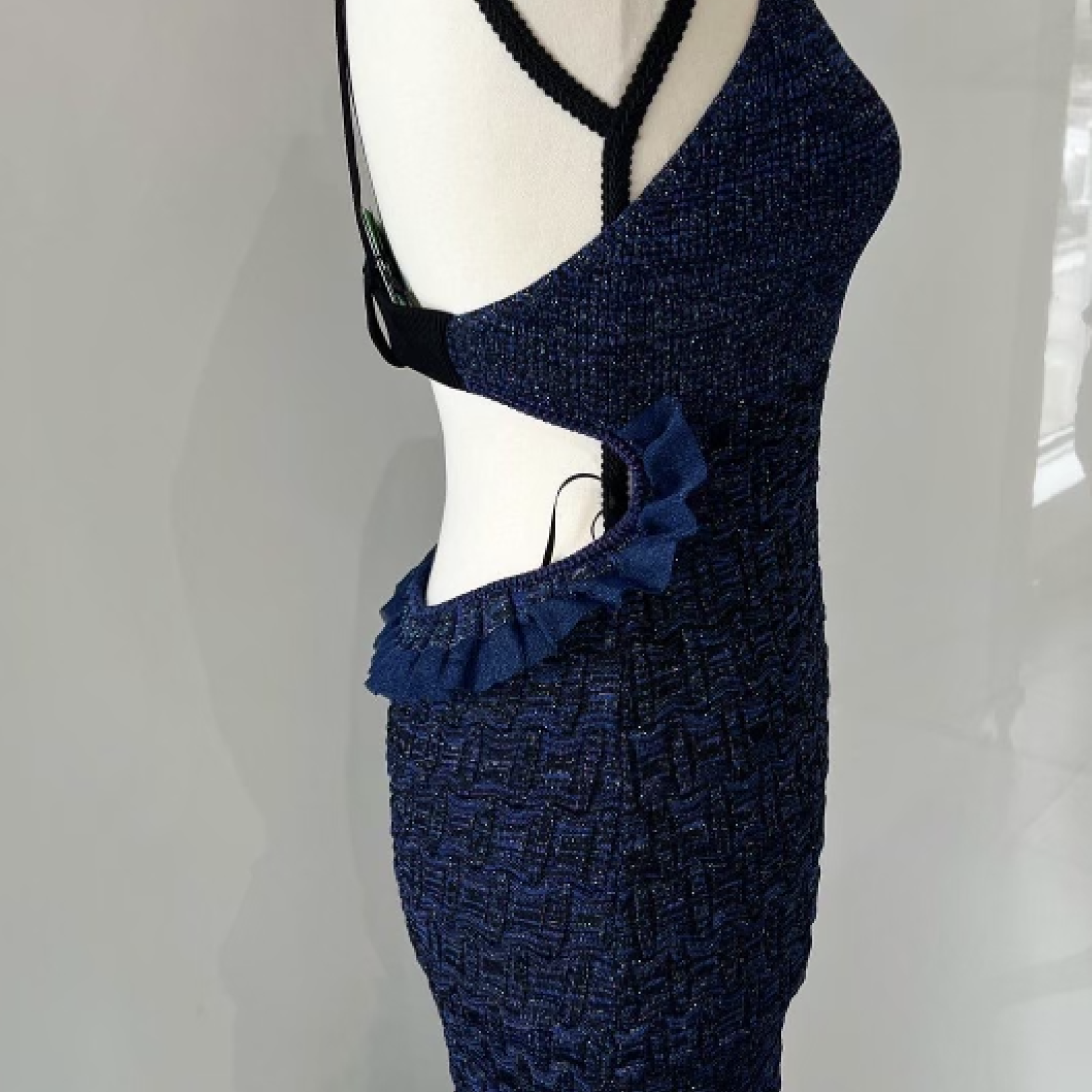 Kenzo SOLD - Kenzo Midnight Blue Dress