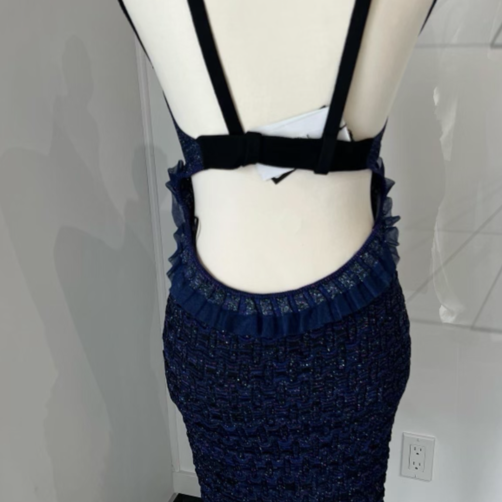 Kenzo SOLD - Kenzo Midnight Blue Dress